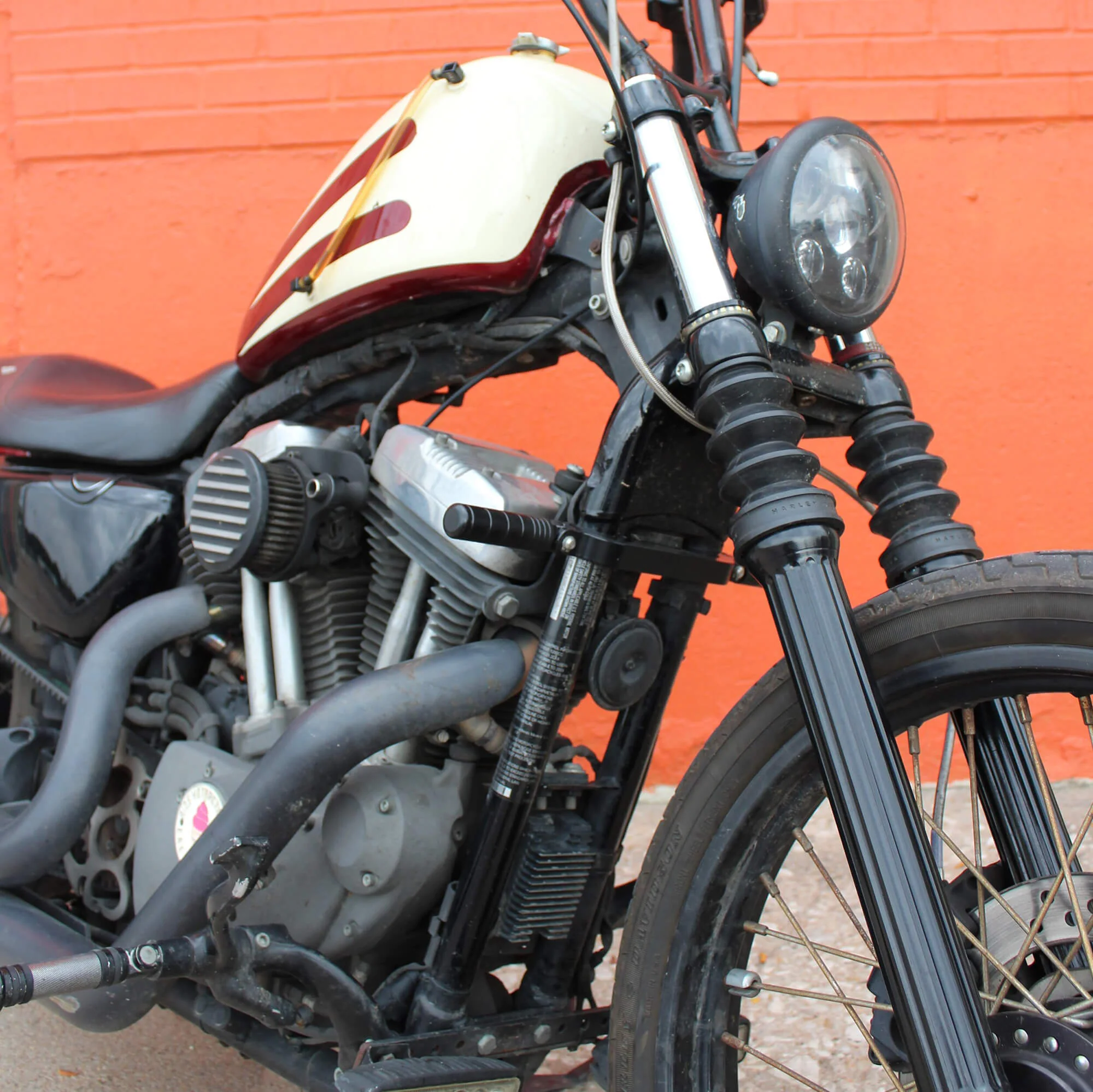 Highway Pegs - Harley-Davidson Sporsters - Black Powdercoat - Image 16