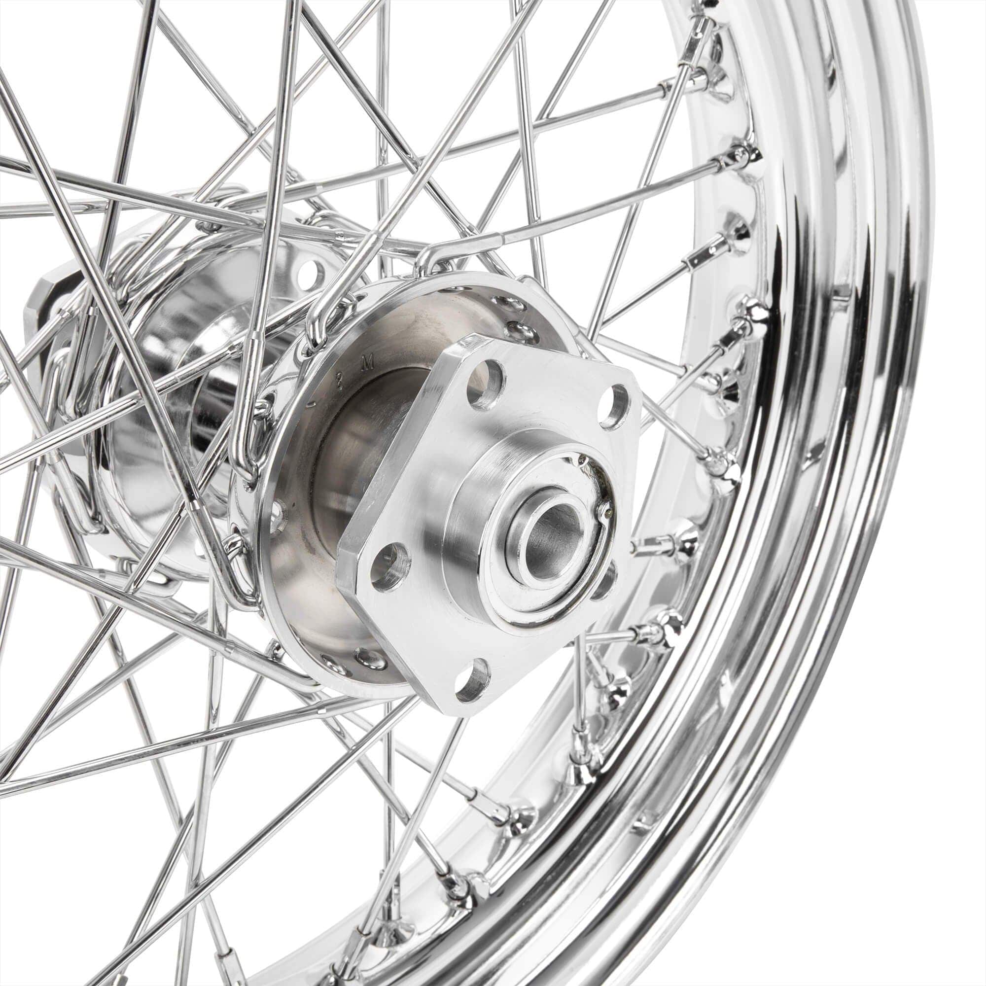16 x 3.00 Chrome Complete Front / Rear Wheel fits Harley-Davidson Big Twins 1973-1984 - Image 7