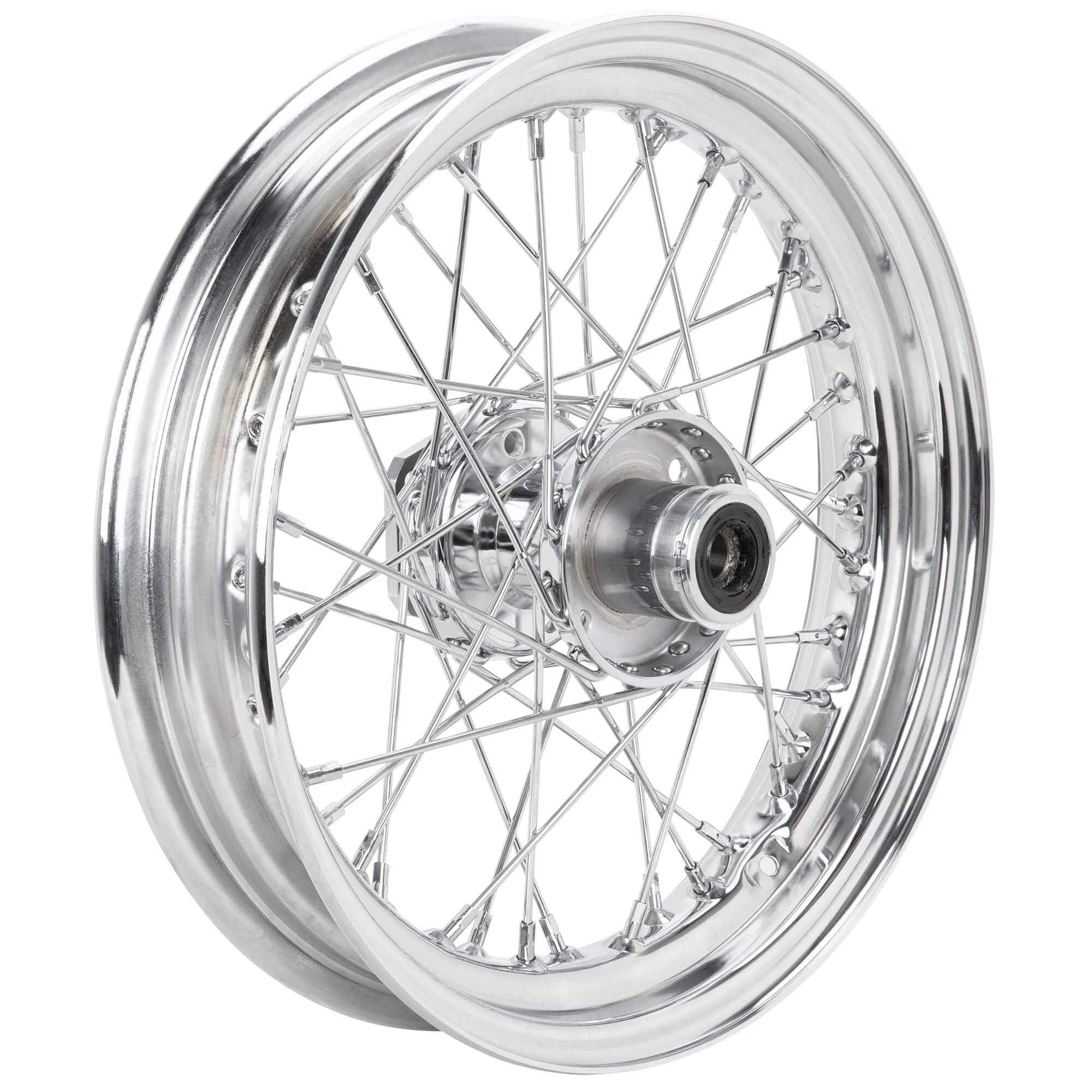 16 x 3.00 Chrome Complete Front Wheel Harley-Davidson FLST 1984-1999 - Image 3