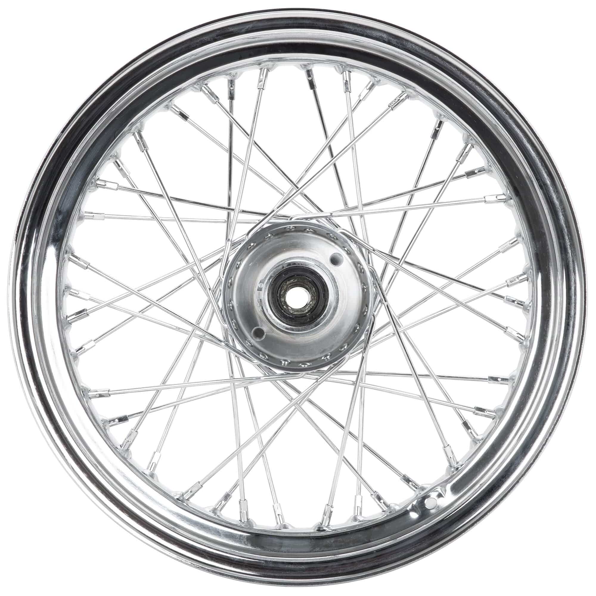 16 x 3.00 Chrome Complete Front Wheel Harley-Davidson FLST 1984-1999 - Image 4