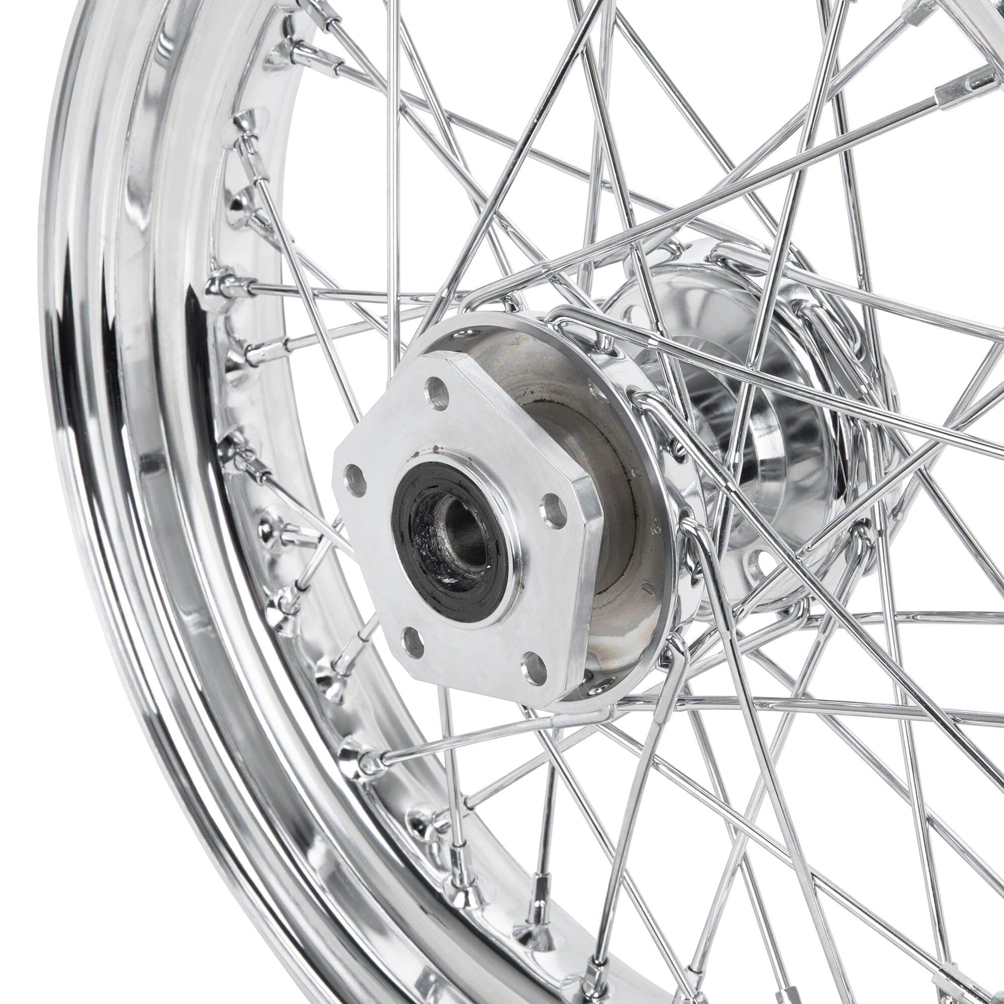 16 x 3.00 Chrome Complete Front Wheel Harley-Davidson FLST 1984-1999 - Image 6