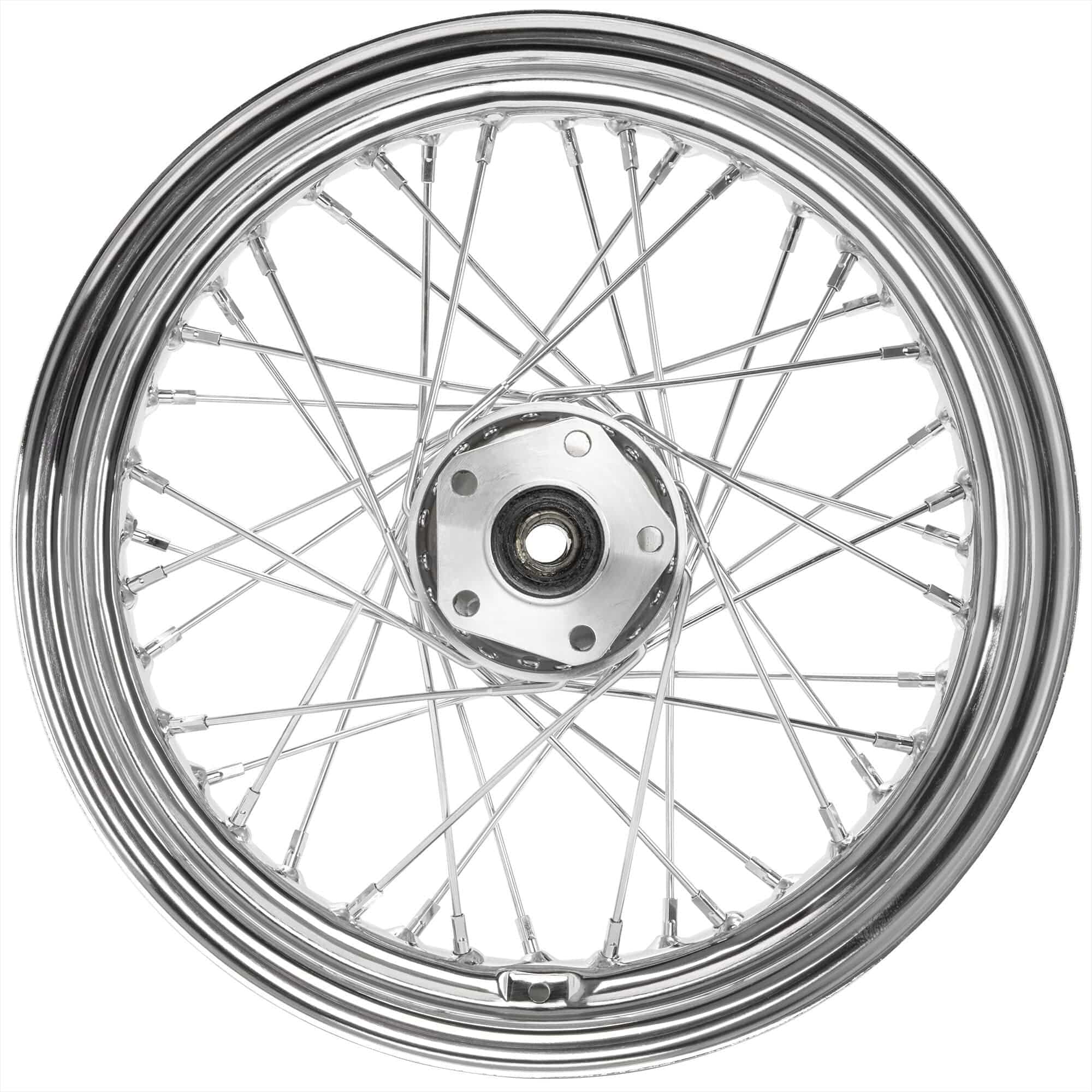 16 x 3.00 Chrome Complete Rear Wheel fits all Harley-Davidson 1979-1999 - Image 4
