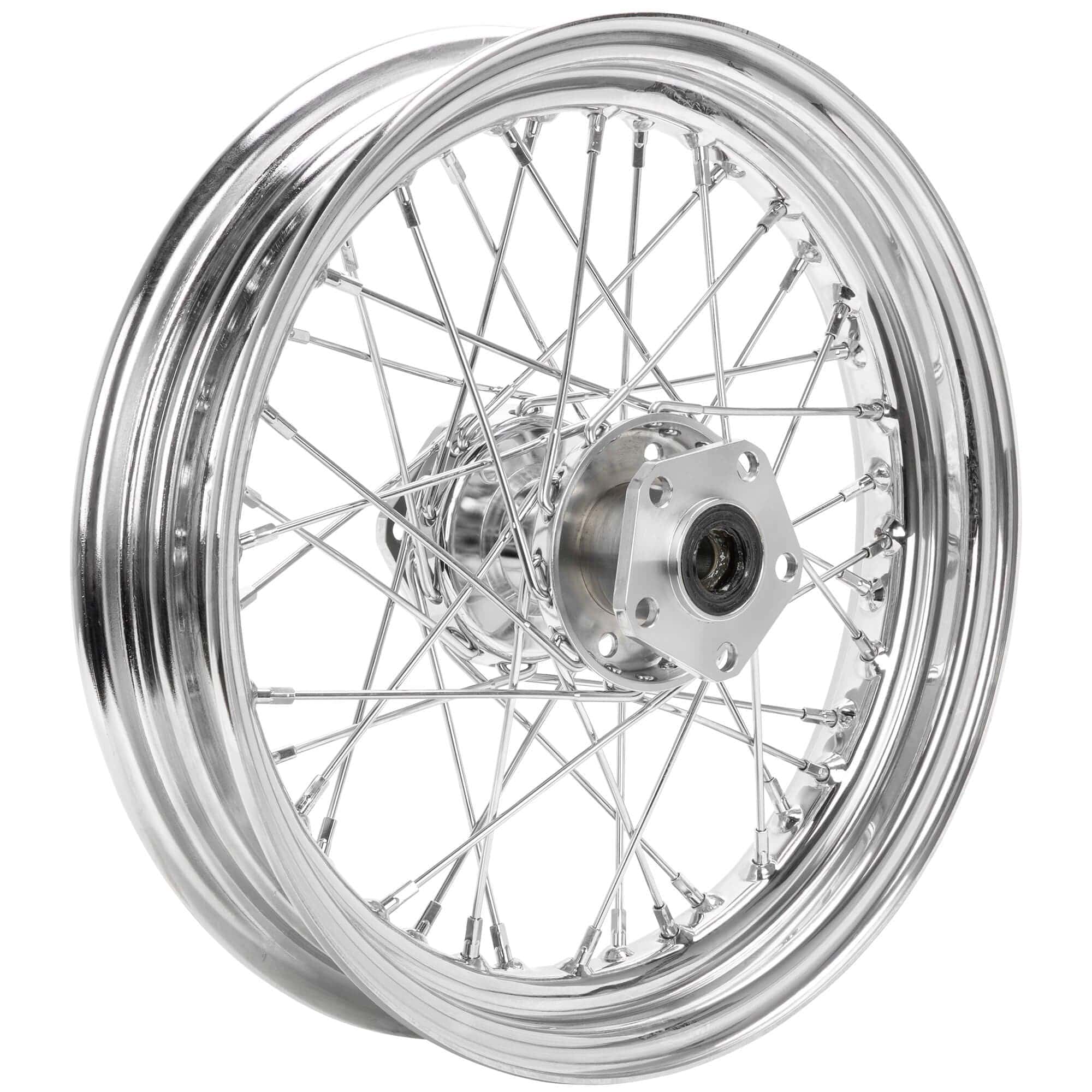 16 x 3.00 Chrome Complete Rear Wheel fits all Harley-Davidson 1979-1999 - Image 6