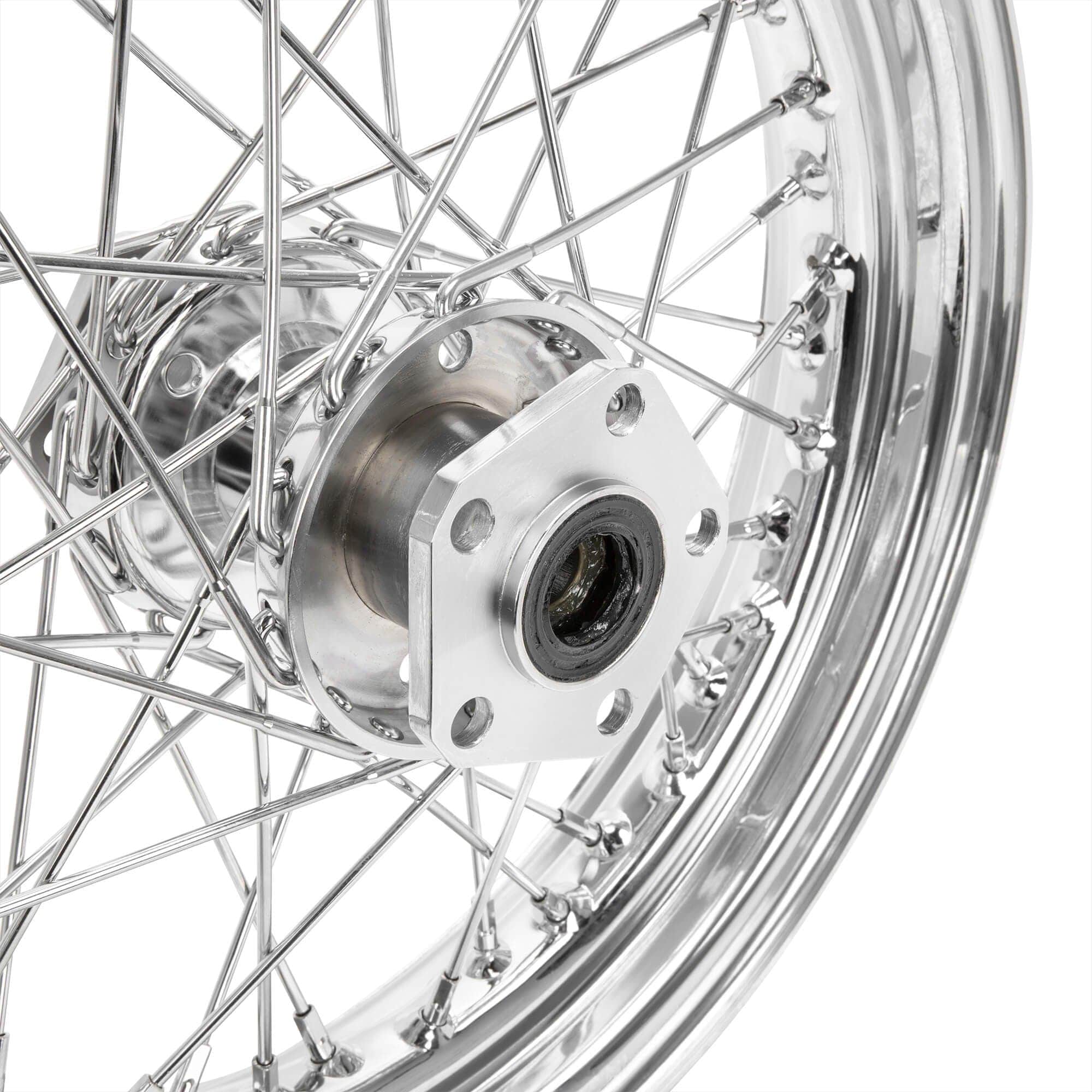 16 x 3.00 Chrome Complete Rear Wheel fits all Harley-Davidson 1979-1999 - Image 8