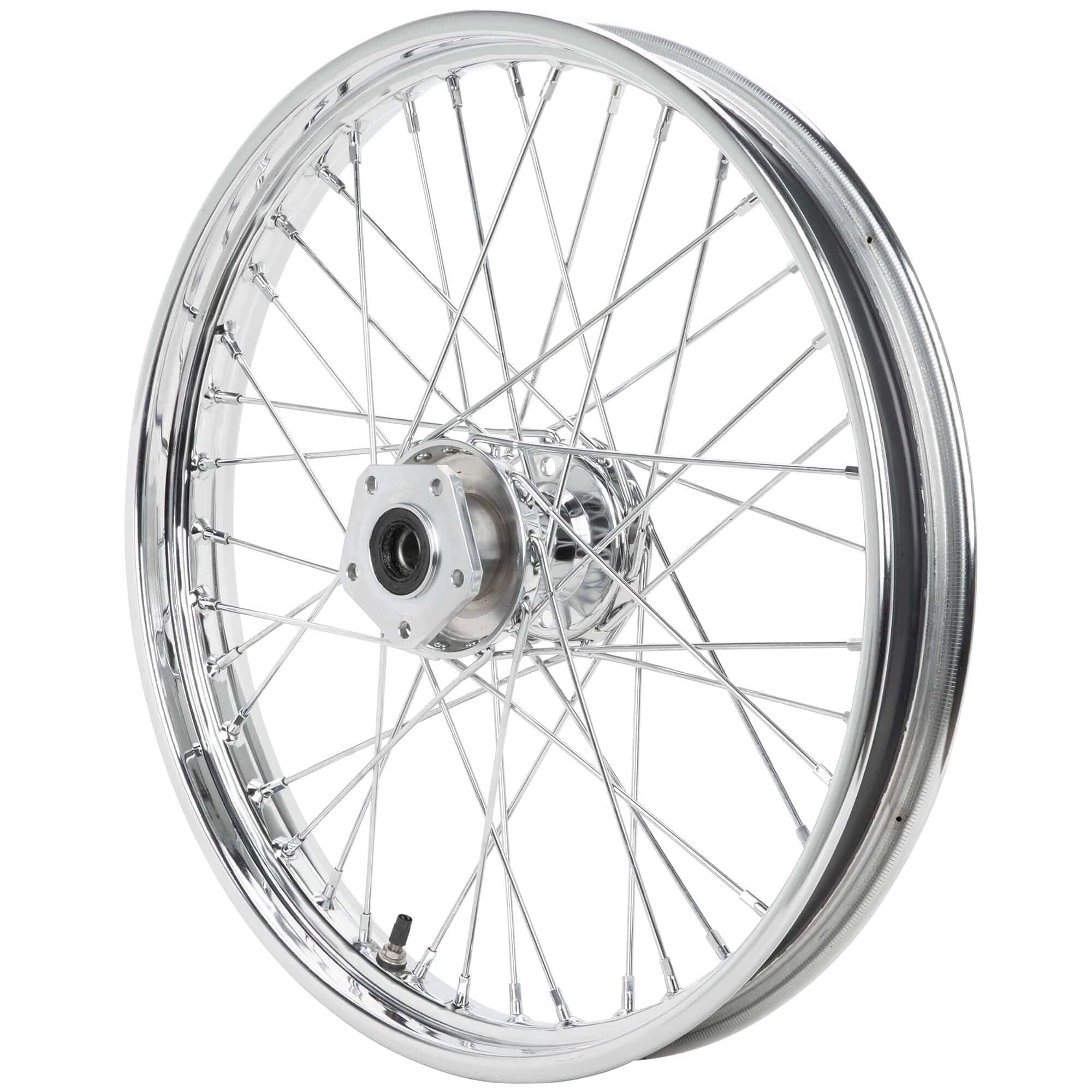 21 x 2.15 Chrome Complete Front Single Flange Wheel Harley-Davidson FXST FXDWG 1984-1999