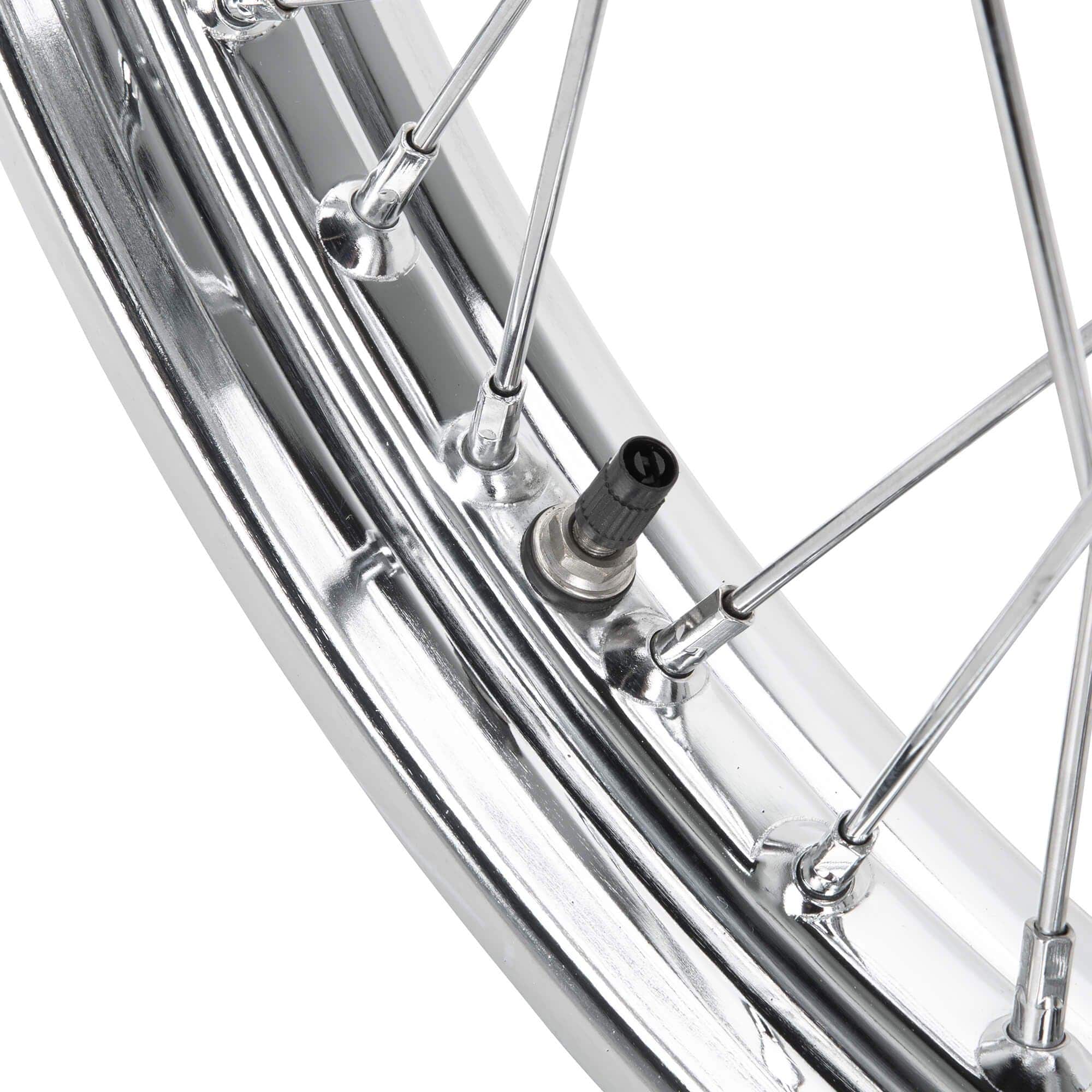 21 x 2.15 Chrome Complete Front Single Flange Wheel Harley-Davidson FXST FXDWG 1984-1999 - Image 7