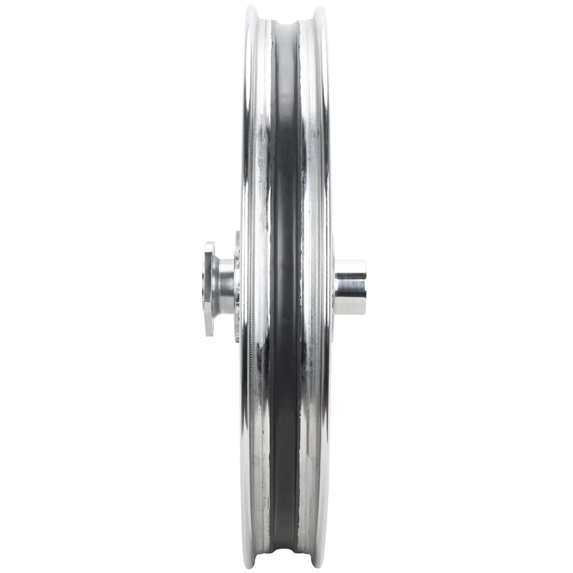 21 x 2.15 Chrome Complete Front Single Flange Wheel Harley-Davidson FXST FXDWG 1984-1999 - Image 8