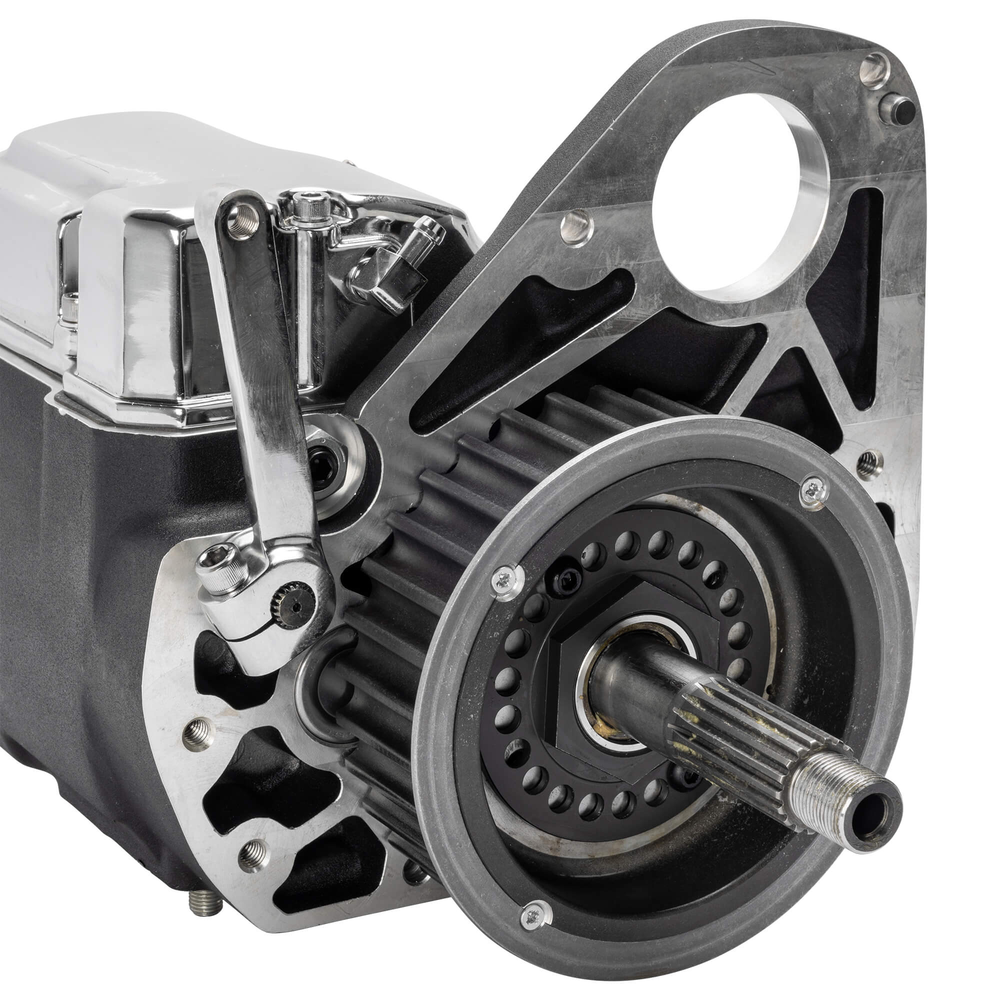 6 Speed Transmission - Black Finish - 1990-1999 Harley-Davidson Softail - Image 4