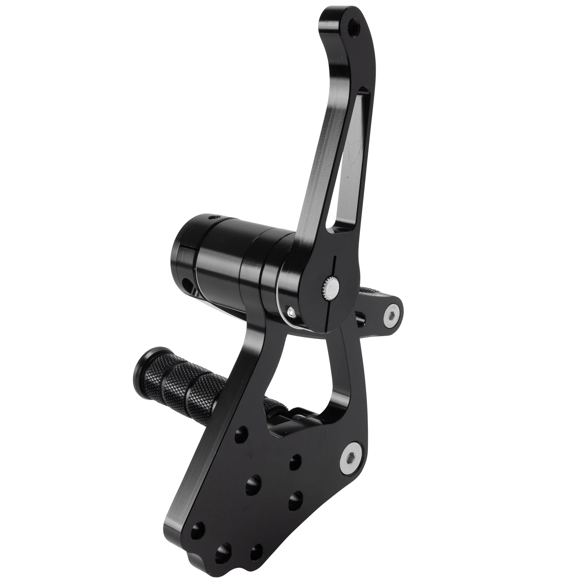 Forward Controls 1936-1999 Harley-Davidson Big Twin - 5/8" Bore - Black Billet - Image 4