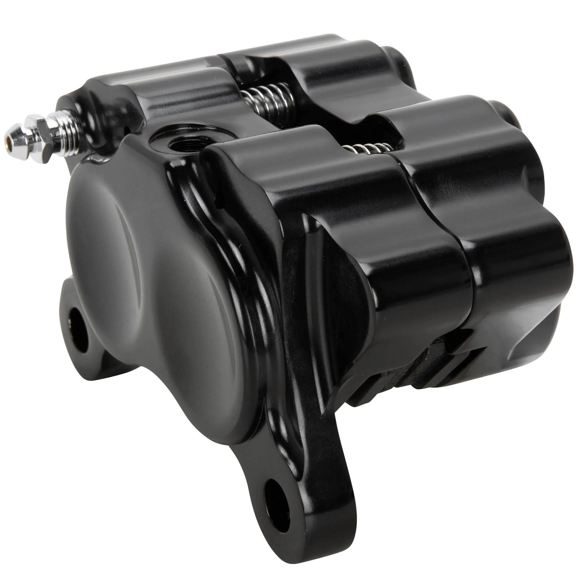 Four Piston Brake Caliper - Black Anodized - Image 4