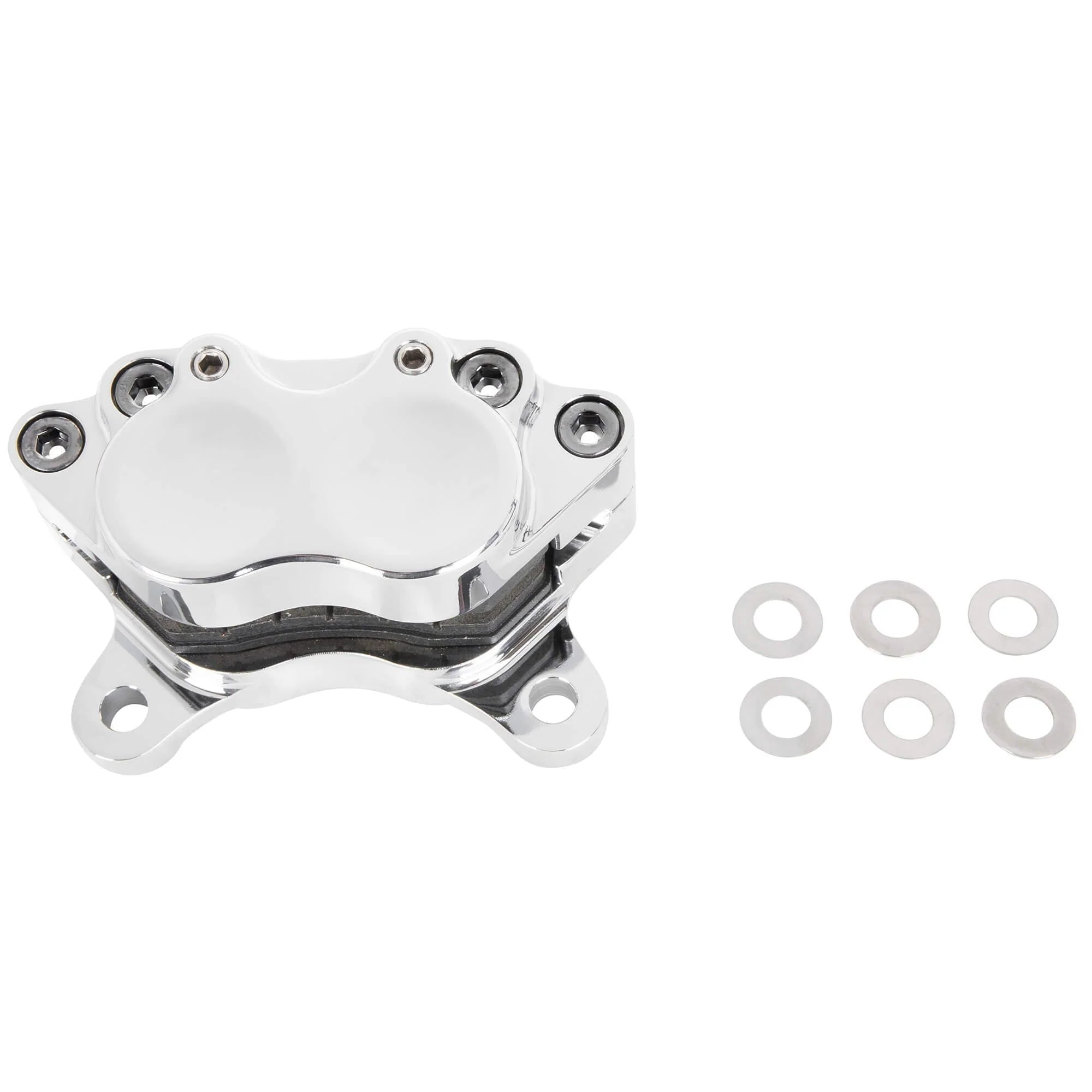 Four Piston Brake Caliper - Polished - Image 2