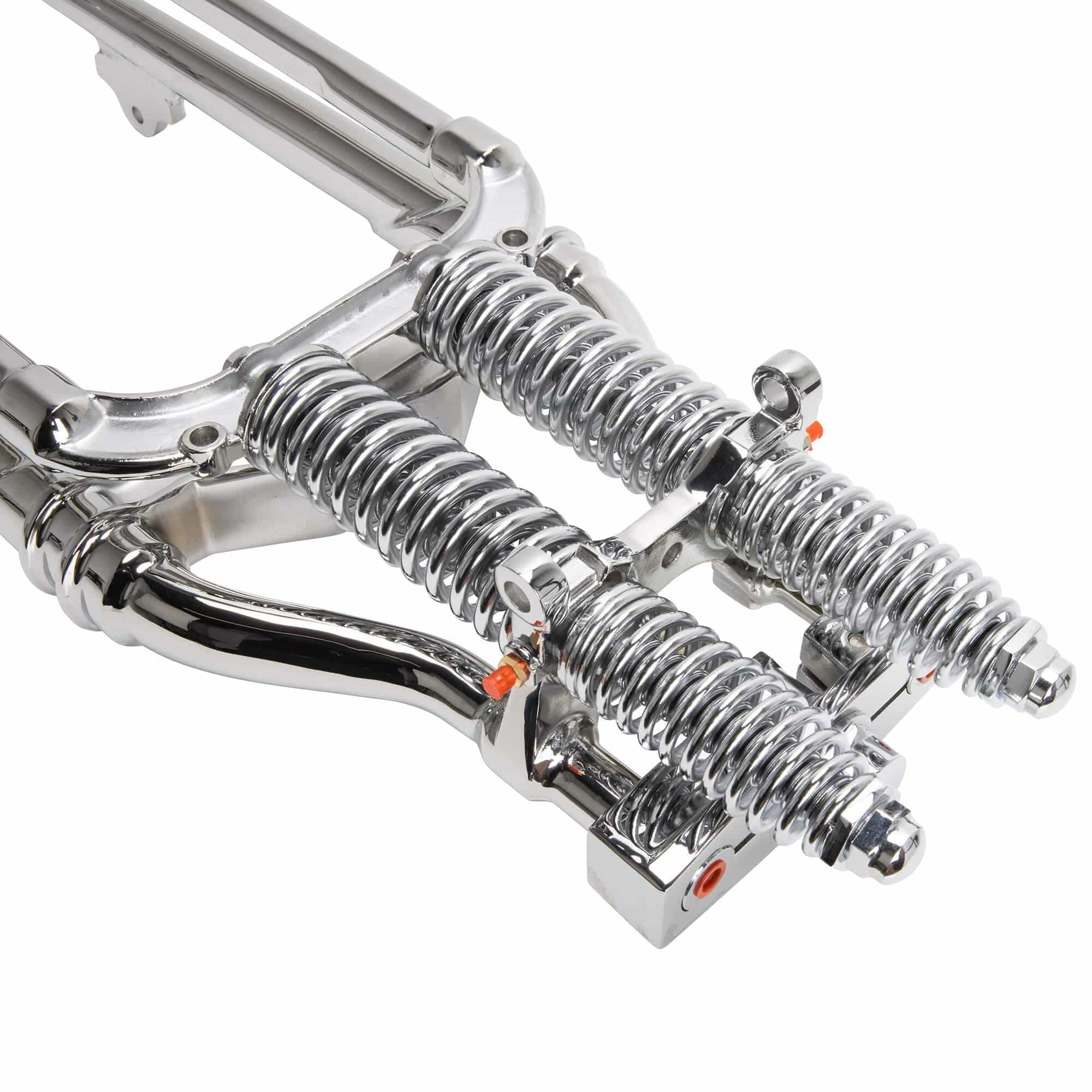 Hardbody Antique Style Springer Front End - 2 inch Over Length - Chrome - Image 15