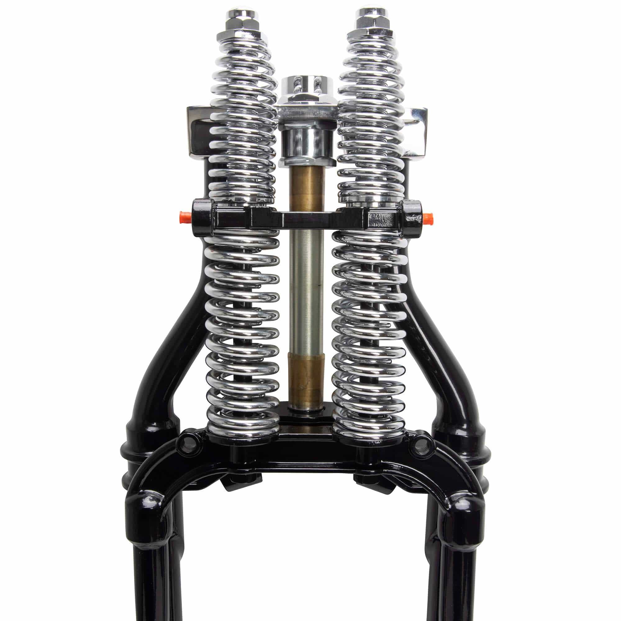 Hardbody Antique Style Springer Front End - 2 inch Under Length - Black - Image 4