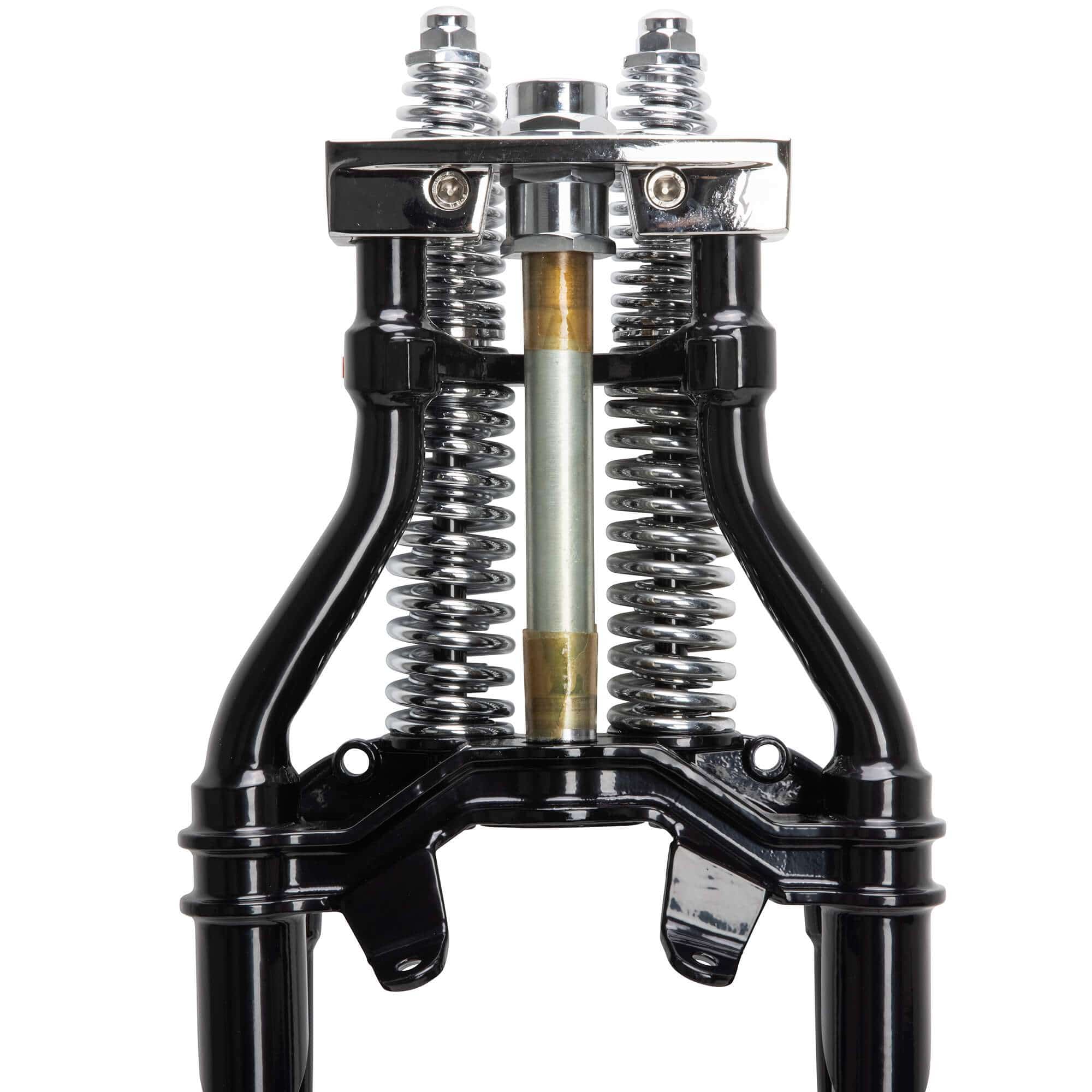 Hardbody Antique Style Springer Front End - 2 inch Under Length - Black - Image 9