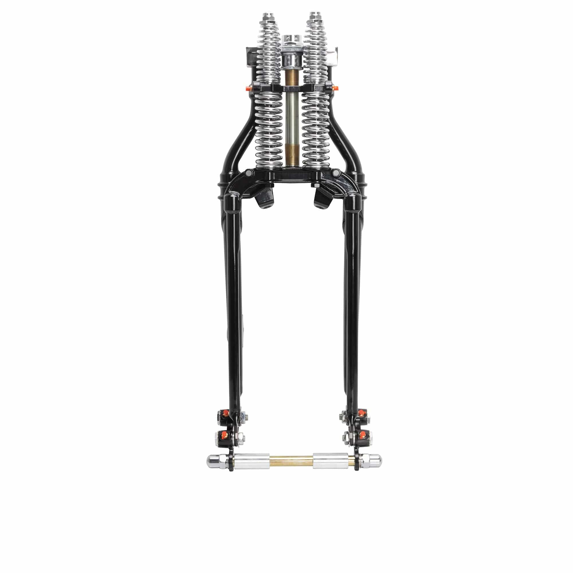 Hardbody Antique Style Springer Front End - Standard Length - Black - Image 2