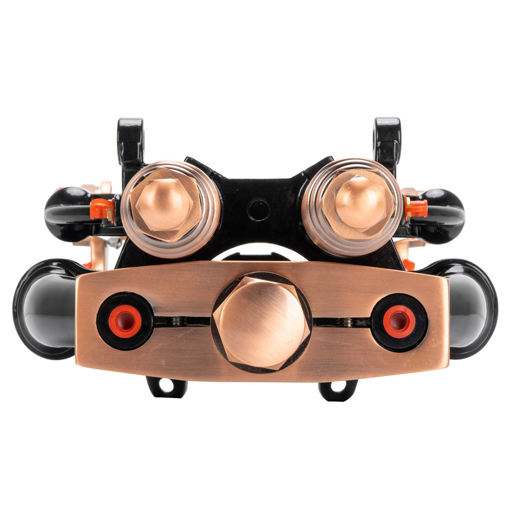 Hardbody Springer Front End - Antique Style 2" Under Length - Copper and Black - Image 3