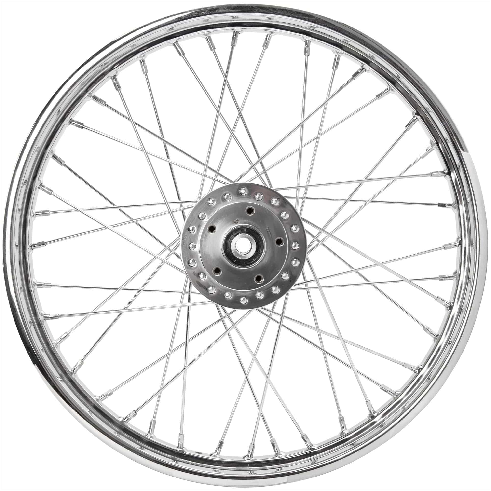 Harley Sportster 21" Front Wheel - Chrome Finish - Image 8