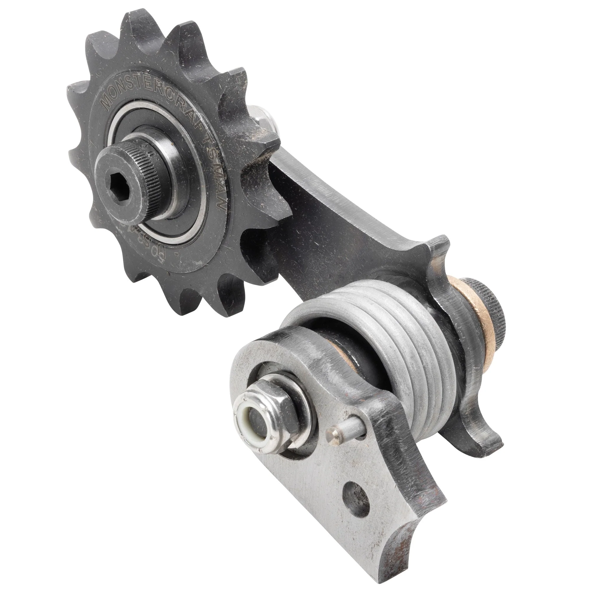 Weld on Tensioner Single Sided Mount 530 Sprocket - Image 2