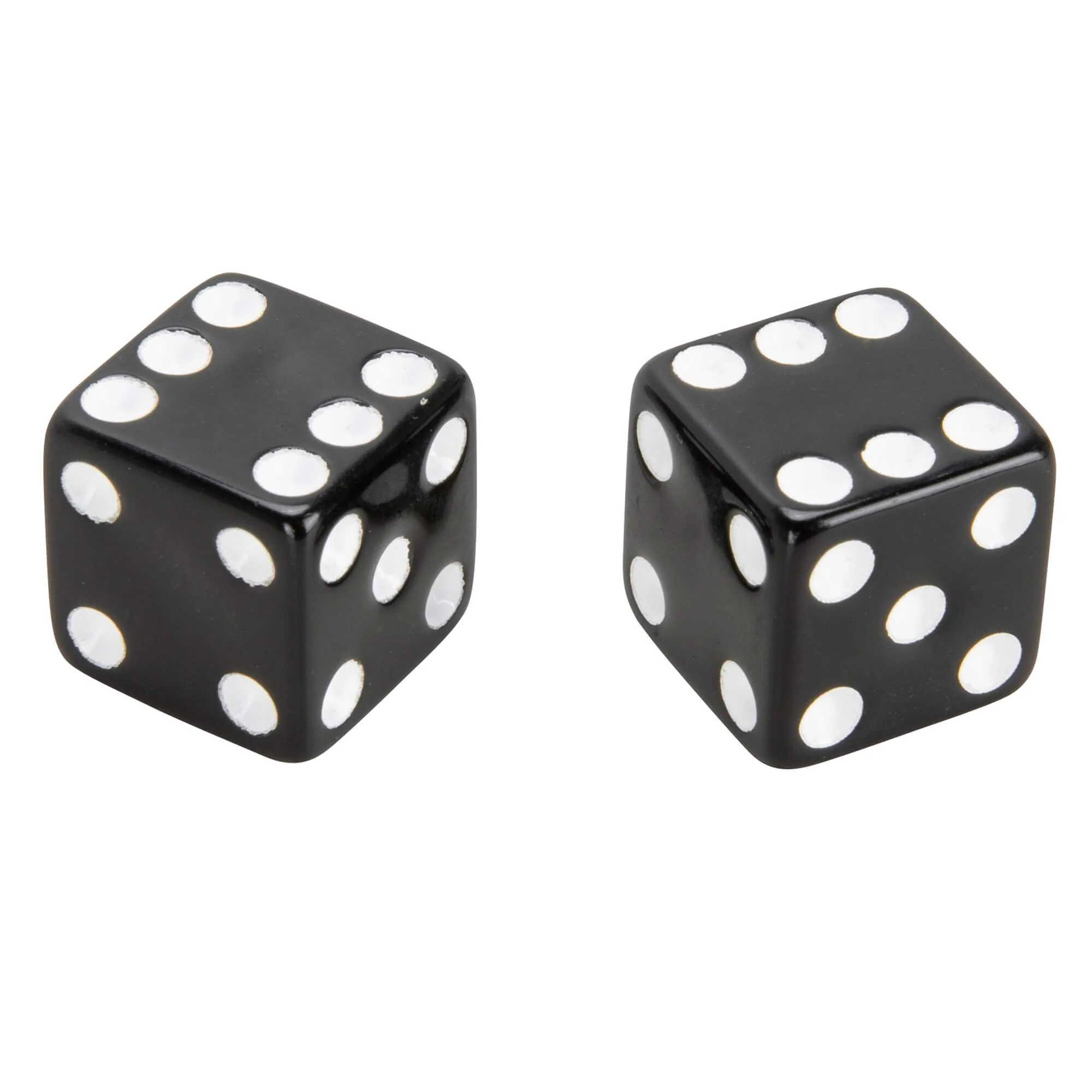 Dice Air Valve Caps - Black - Image 2