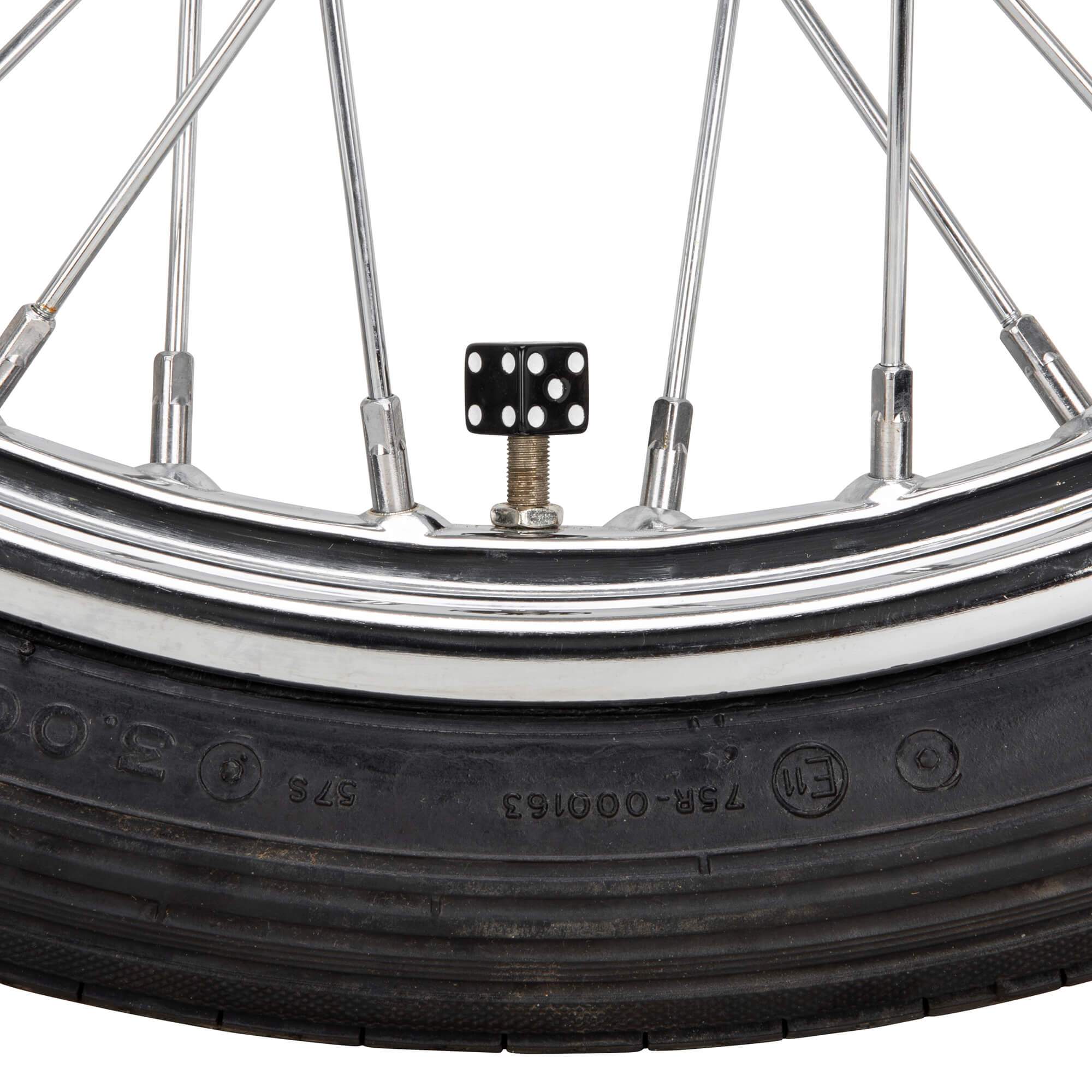 Dice Air Valve Caps - Black - Image 3
