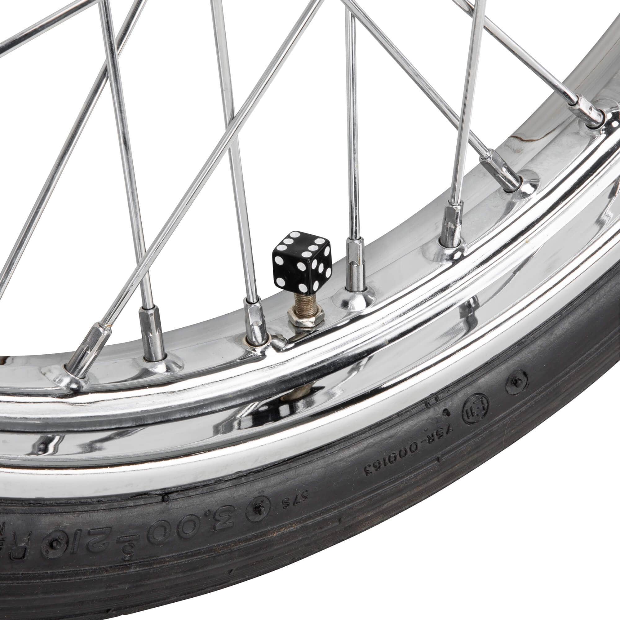 Dice Air Valve Caps - Black - Image 4