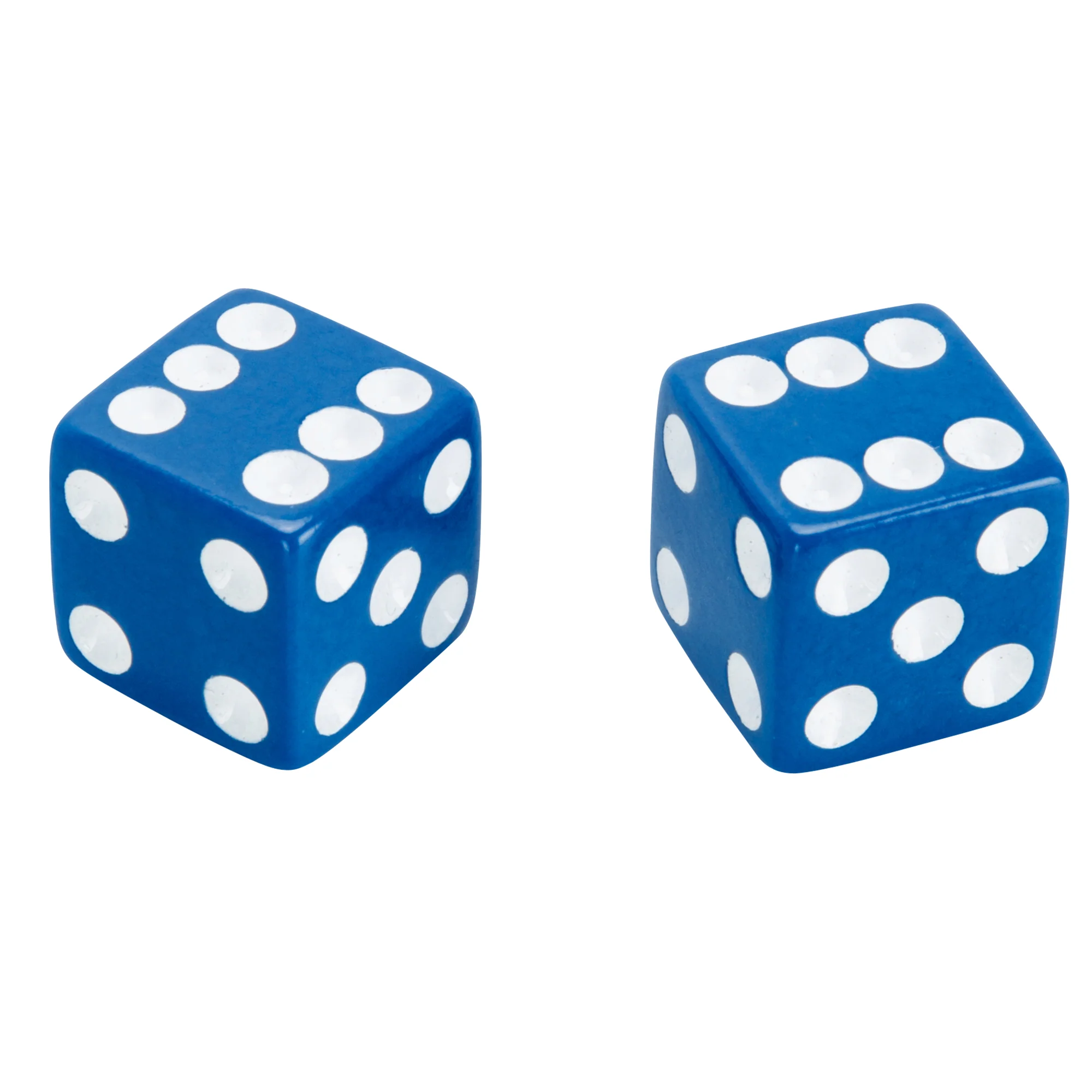 Dice Air Valve Caps - Blue - Image 3