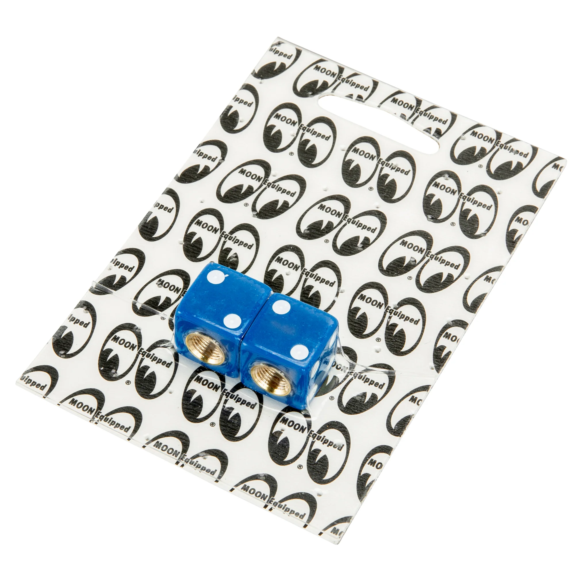 Dice Air Valve Caps - Blue - Image 5