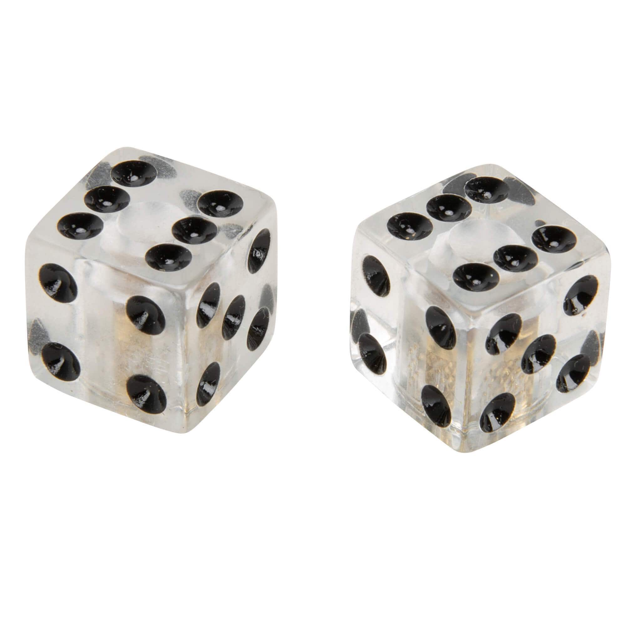 Dice Air Valve Caps - Clear - Image 3