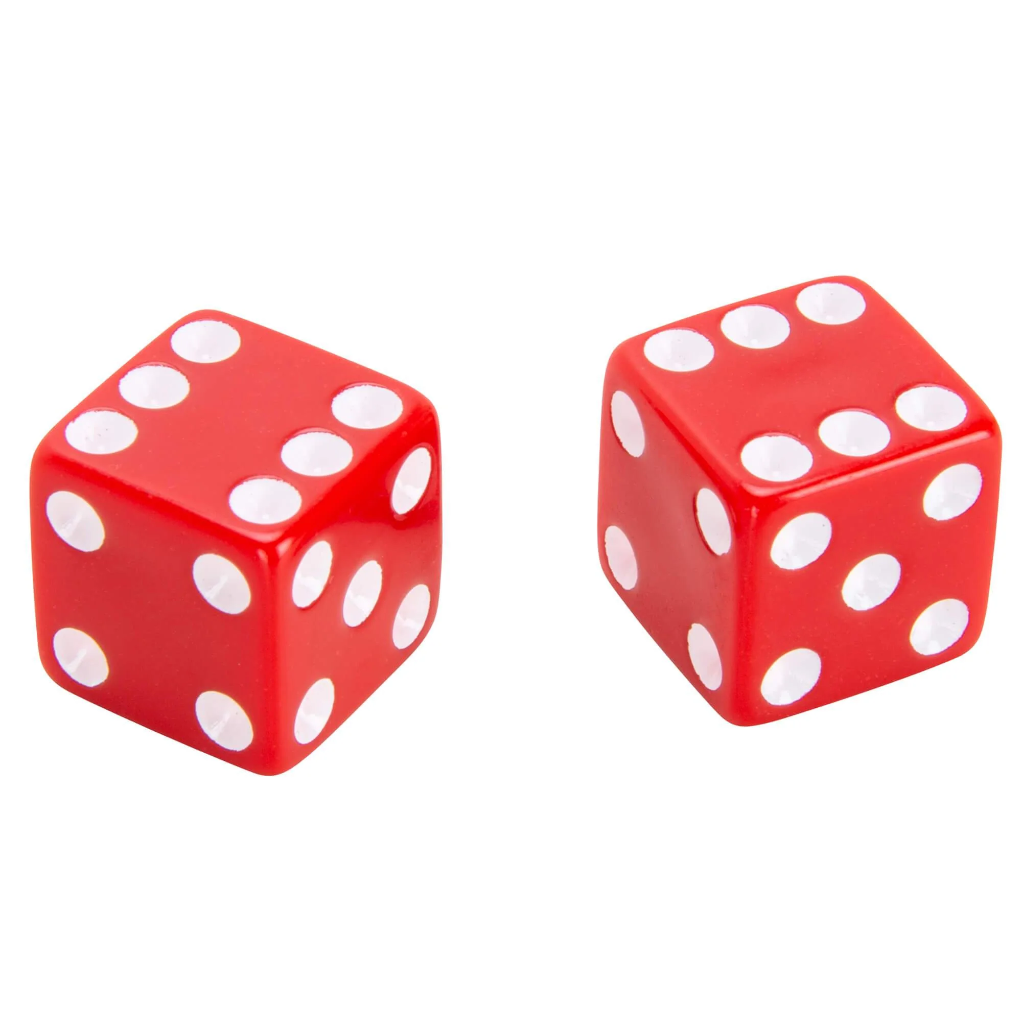 Dice Air Valve Caps - Red - Image 3