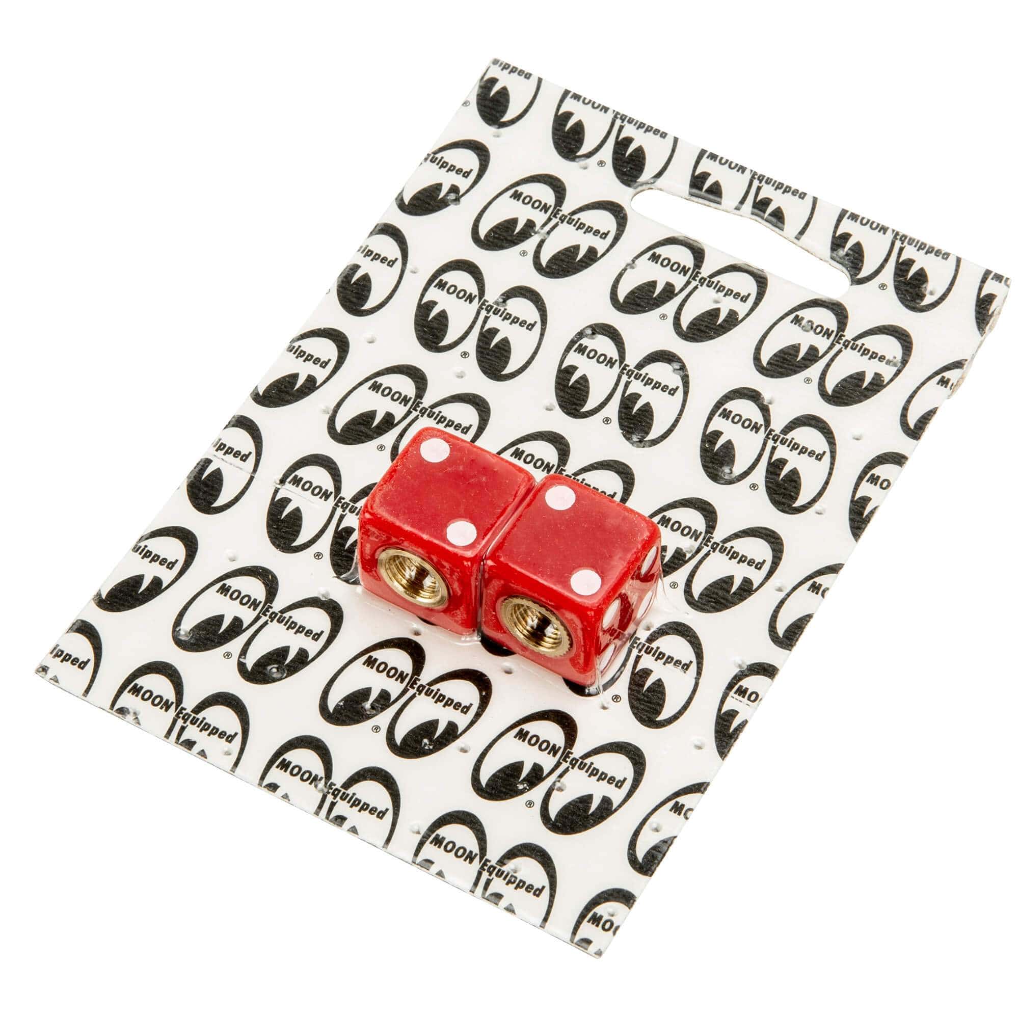 Dice Air Valve Caps - Red - Image 5