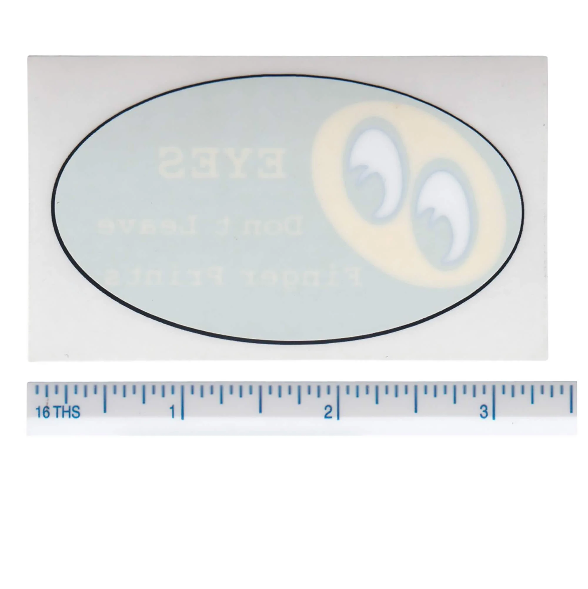 EYES Don't Leave Fingerprints Sticker - Image 2