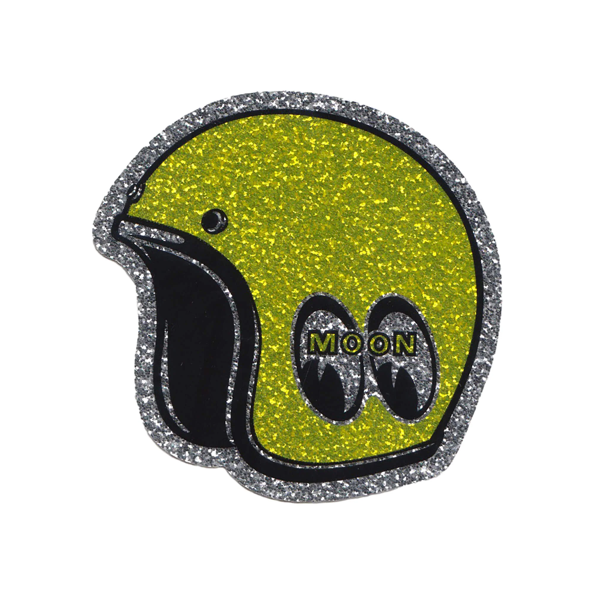 Moon Helmet Sticker