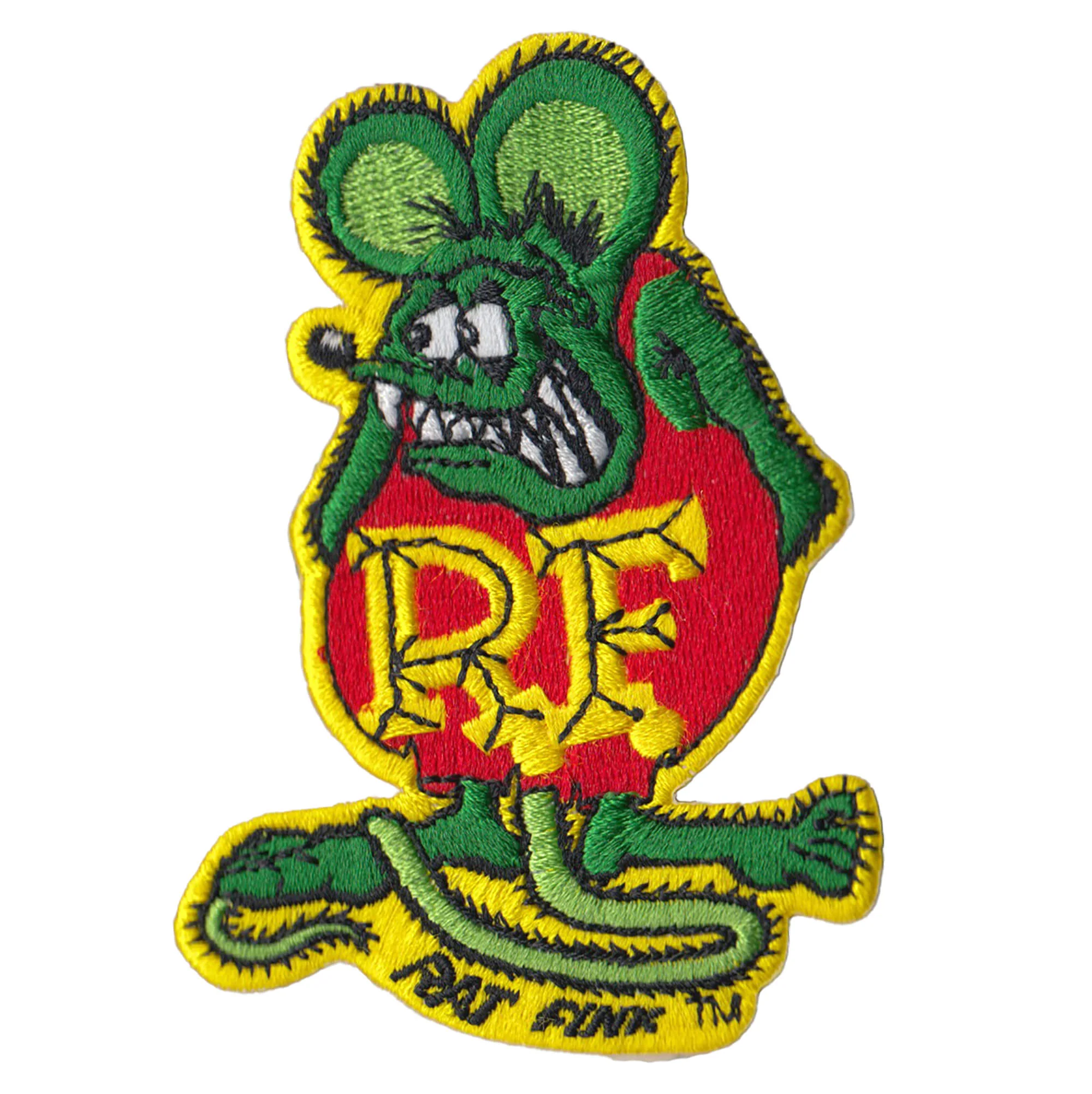 Rat Fink Patch - Green