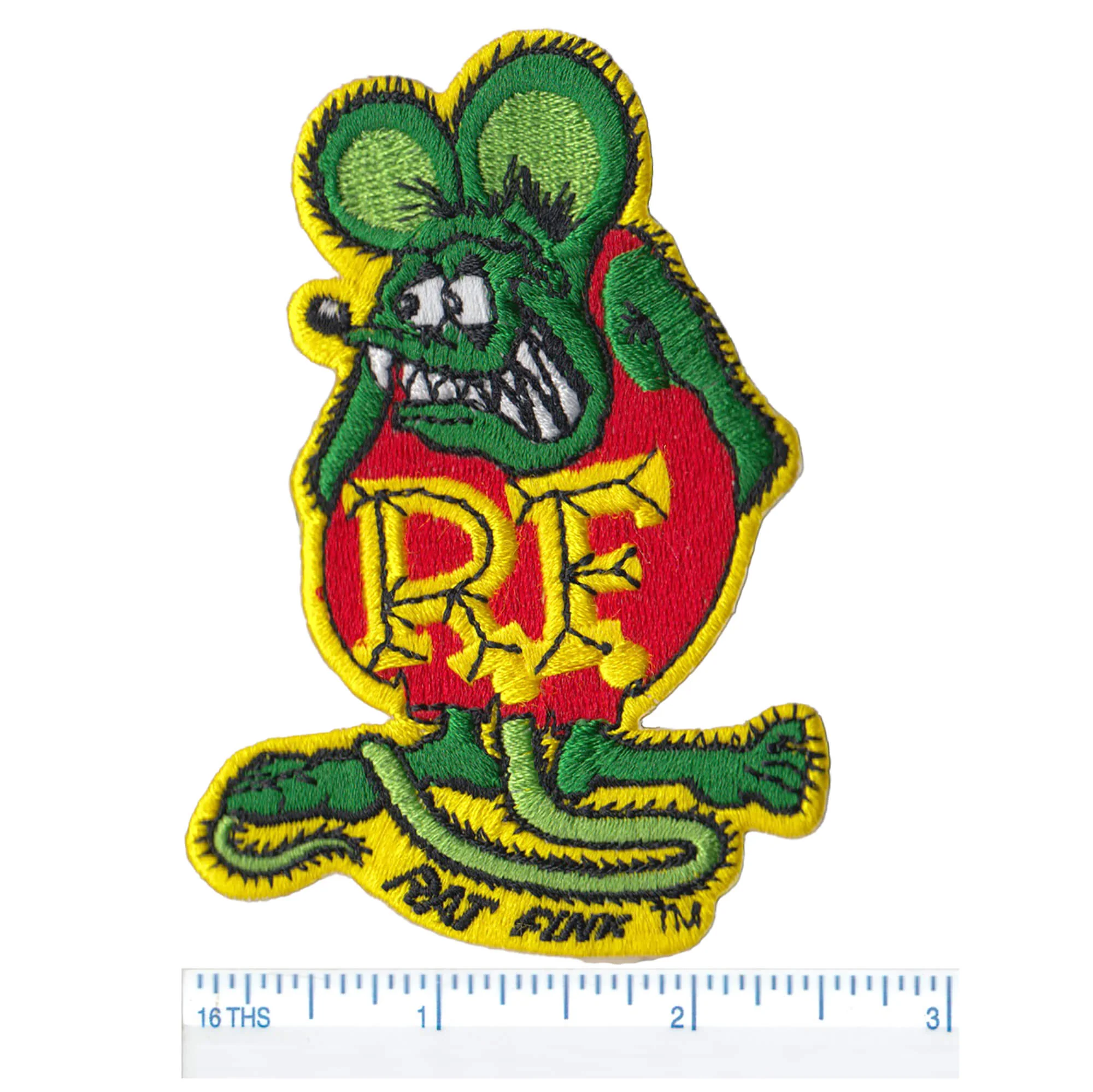 Rat Fink Patch - Green - Image 2