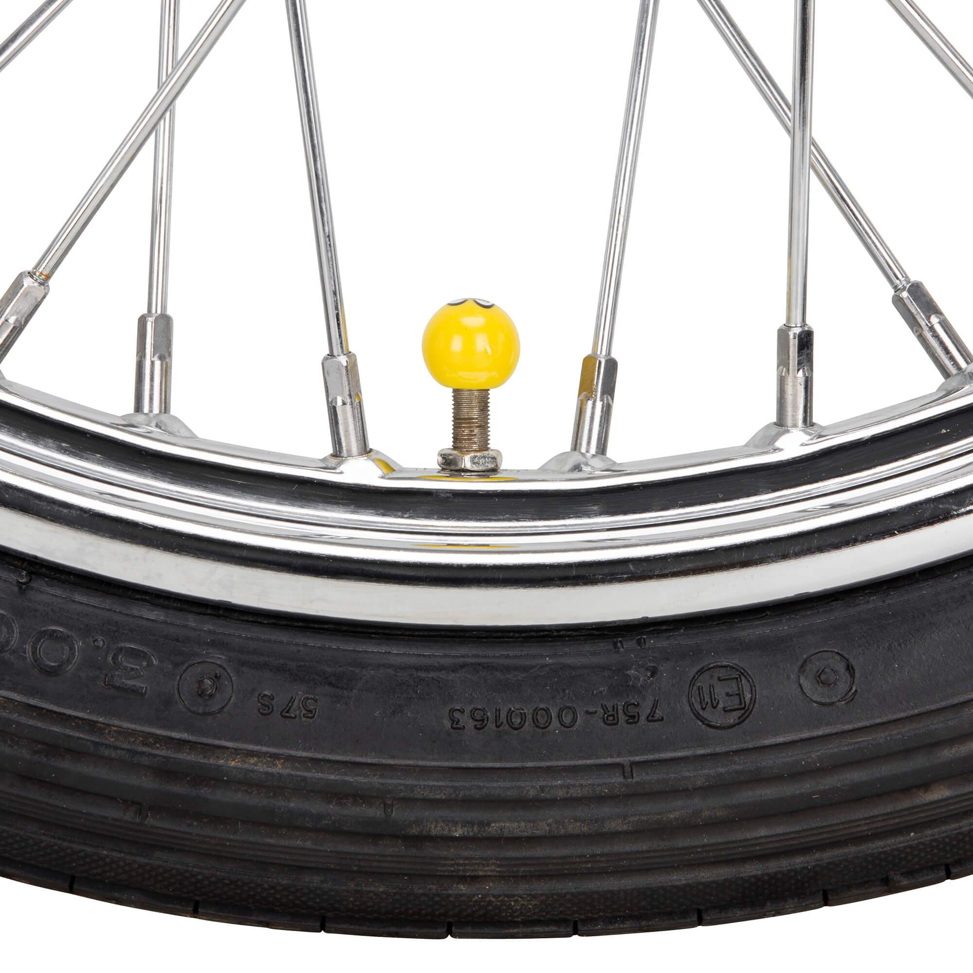 Yellow Moon Air Valve Caps - Image 3
