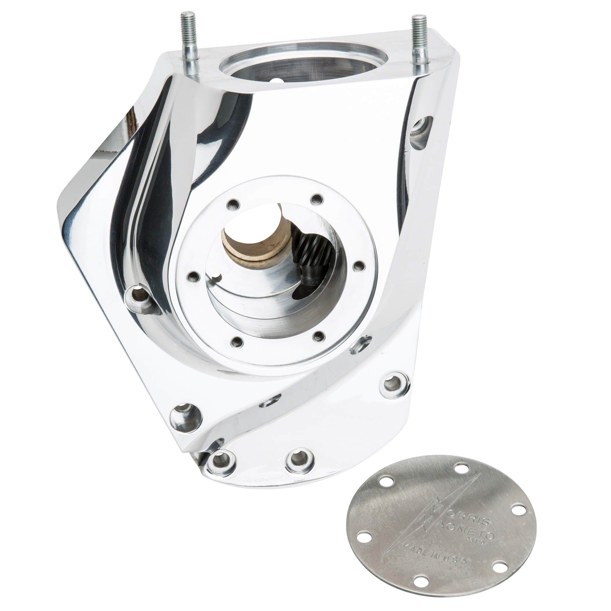 Morris M-5 Magneto for Harley Davidson Big Twin 1974-1992 – Brushed Finish - Image 6