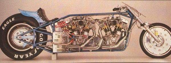 74LDMD Dual Magneto Setup for Alternator Big Twin Harley Davidsons - Brushed Finish - Image 3