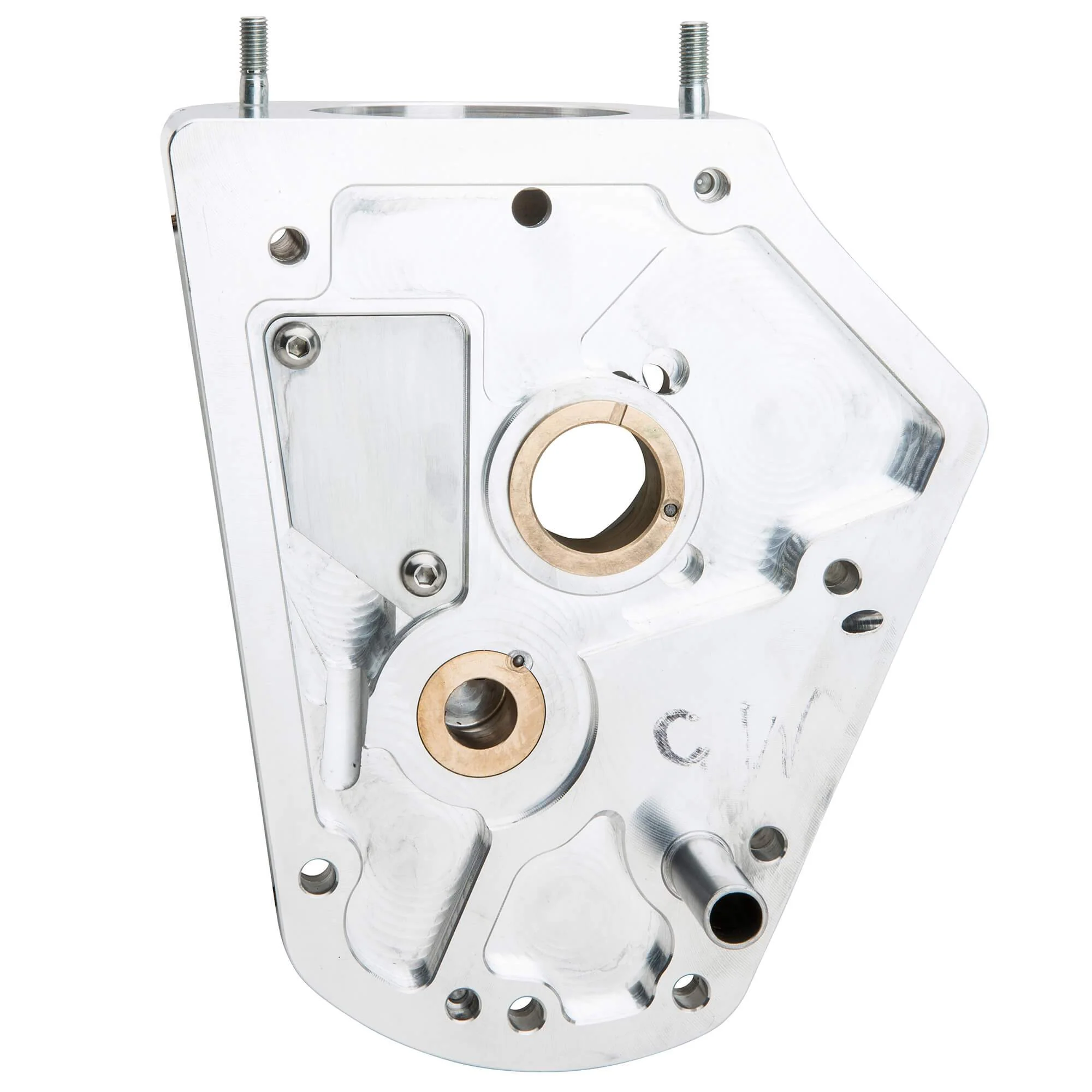 M-5 Magneto for Alternator Big Twin Harley Davidsons 1970 - 1973 - Brushed Finish - Image 10
