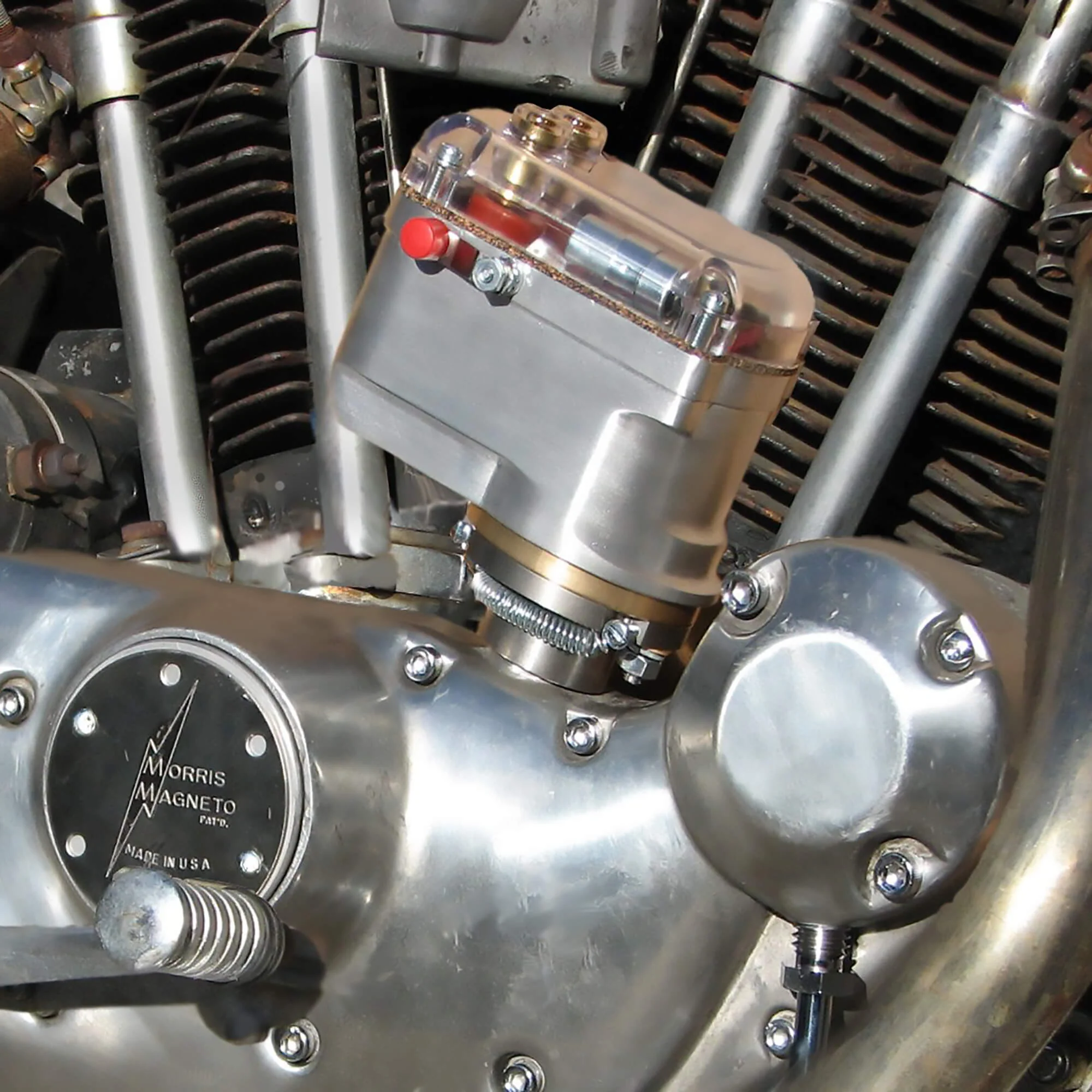 MM2 Magneto for 1971-1980 Harley-Davidson XL - Brushed Finish - Image 2