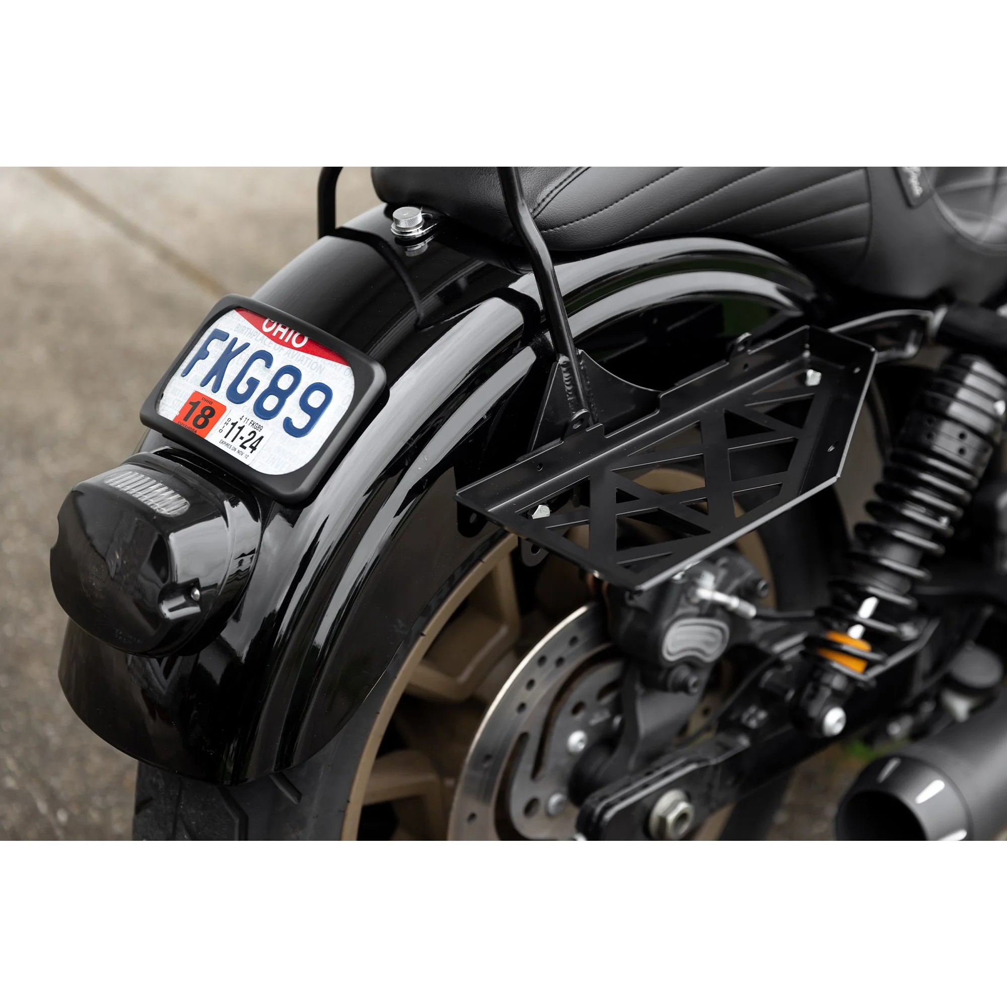 Moto Luggage Rack - Right Side - 2006-2017 Harley-Davidson Dyna - Image 8