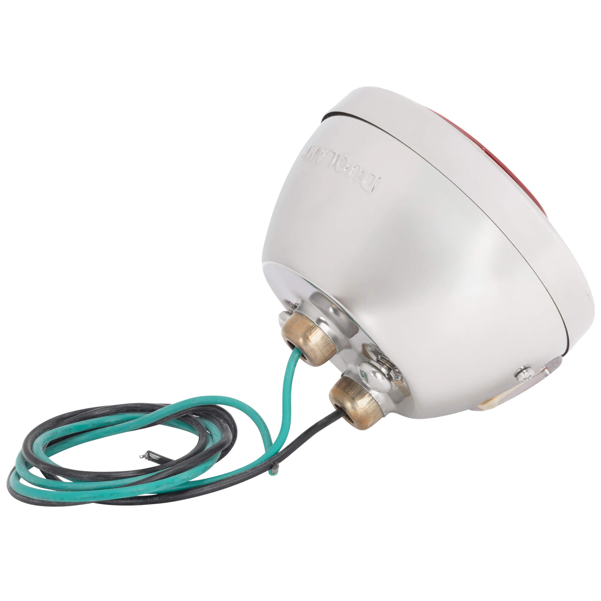 1928 - 1932 12V LED Ford Duolamp - Original Red Lens - Model A Stainless Steel Tail Light - Image 3