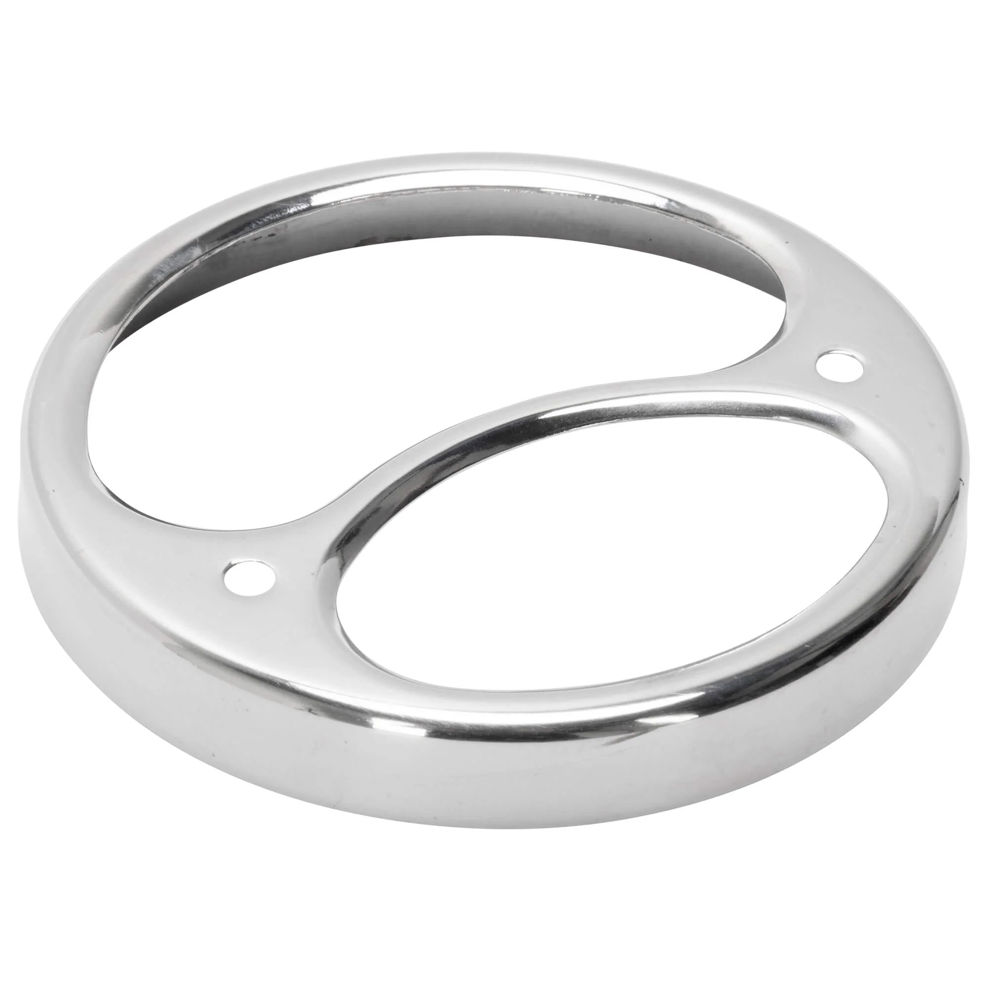 1928 - 1932 Ford Duolamp Tail Light Replacement Stainless Steel Bezel - Image 2