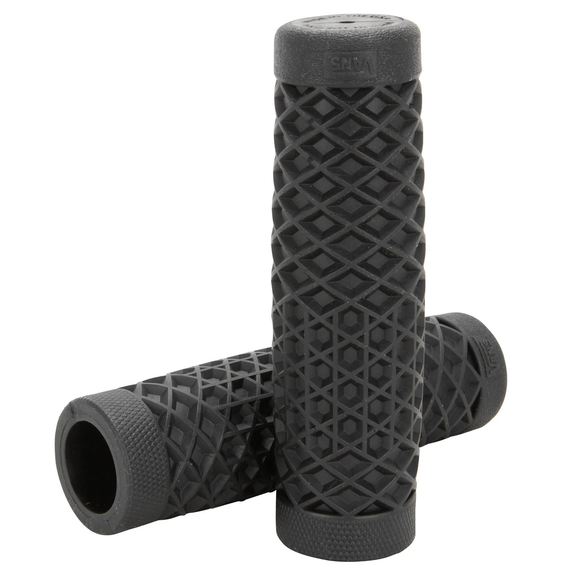 Vans/Cult V-Twin Motorcycle Grips by ODI - Black - 7/8 inch