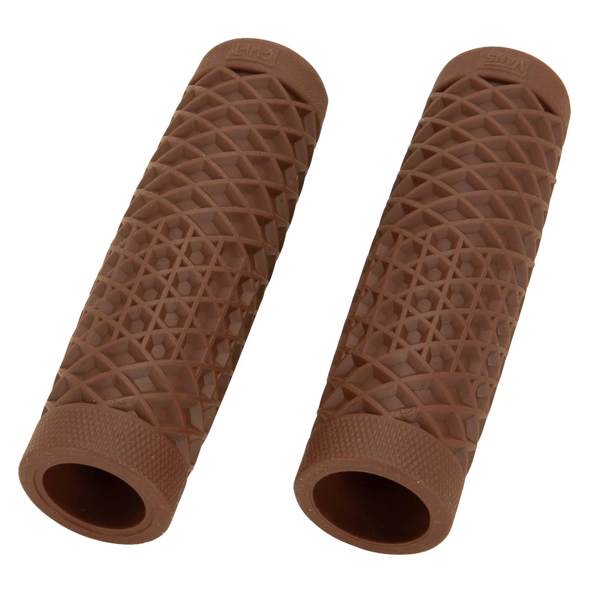Vans/Cult V-Twin Motorcycle Grips by ODI - Brown - 1 inch - Image 2