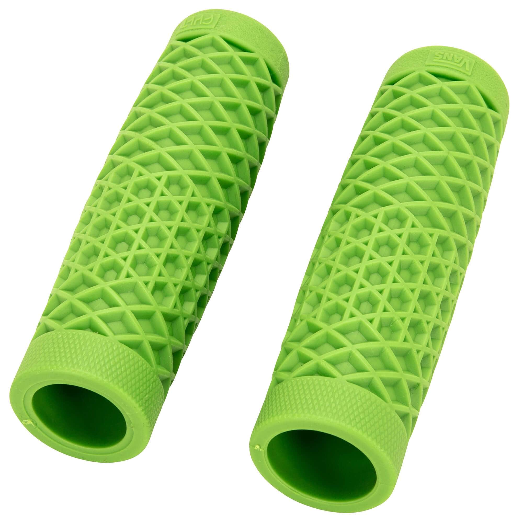 Vans/Cult V-Twin Motorcycle Grips by ODI - Green - 1 inch - Image 2