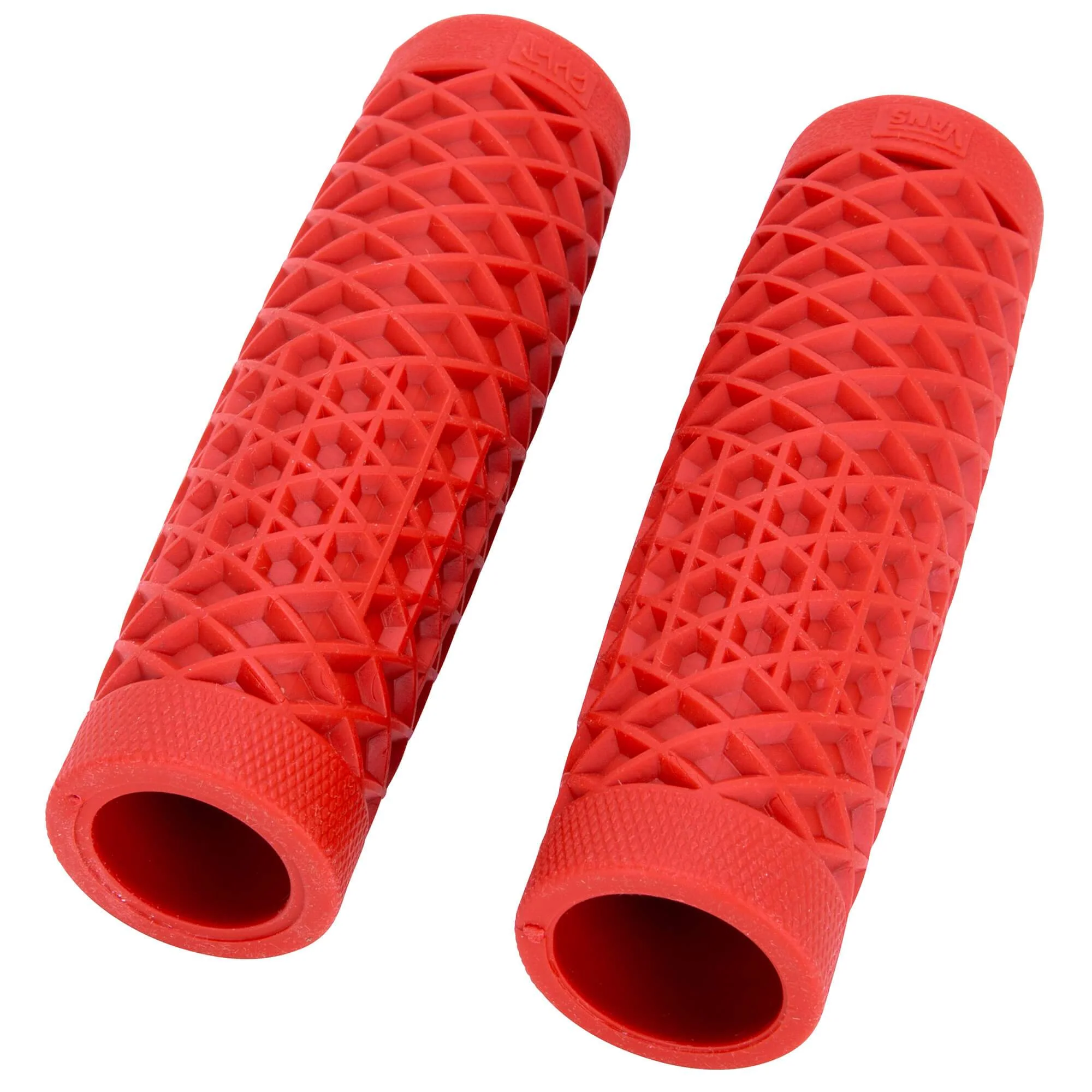 Vans/Cult V-Twin Motorcycle Grips by ODI - Red - 1 inch - Image 2