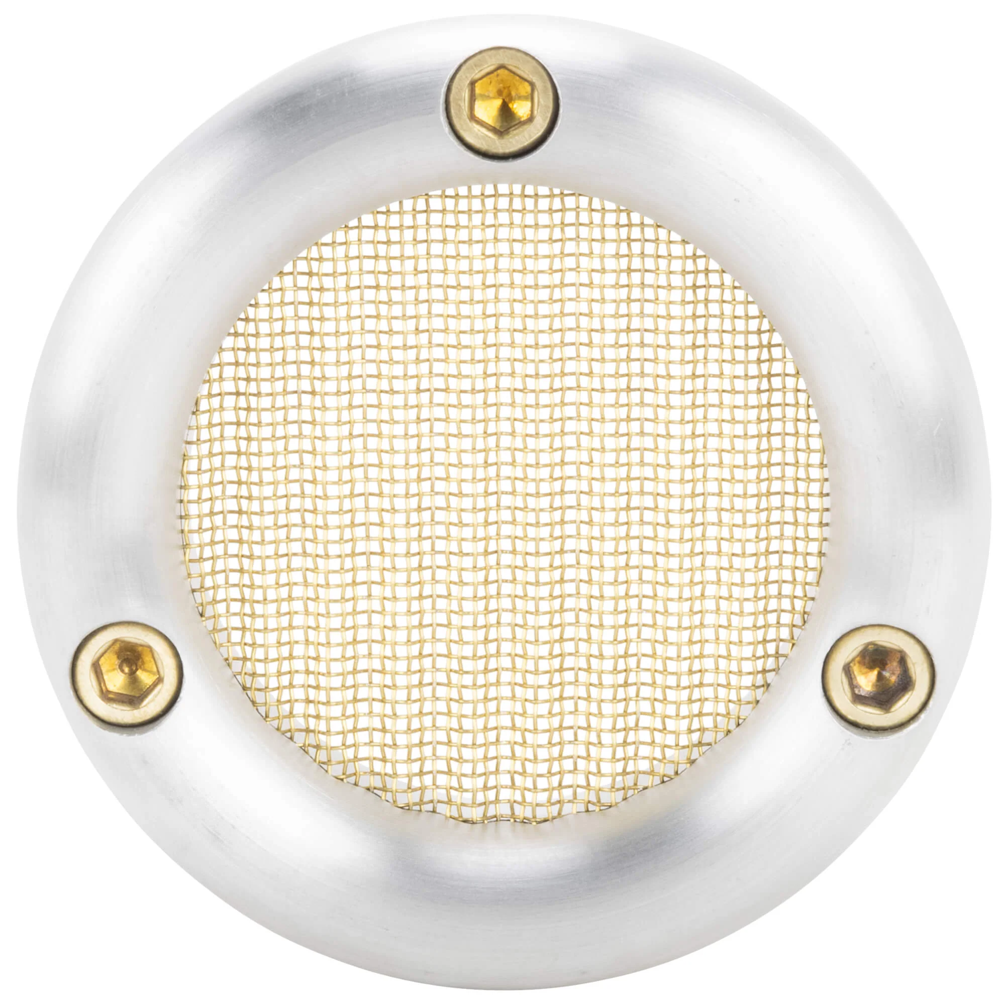 Aluminum KR Bee Blocker - Brass Screen - S&S Super E/G Carburetor Velocity Stack - Image 2