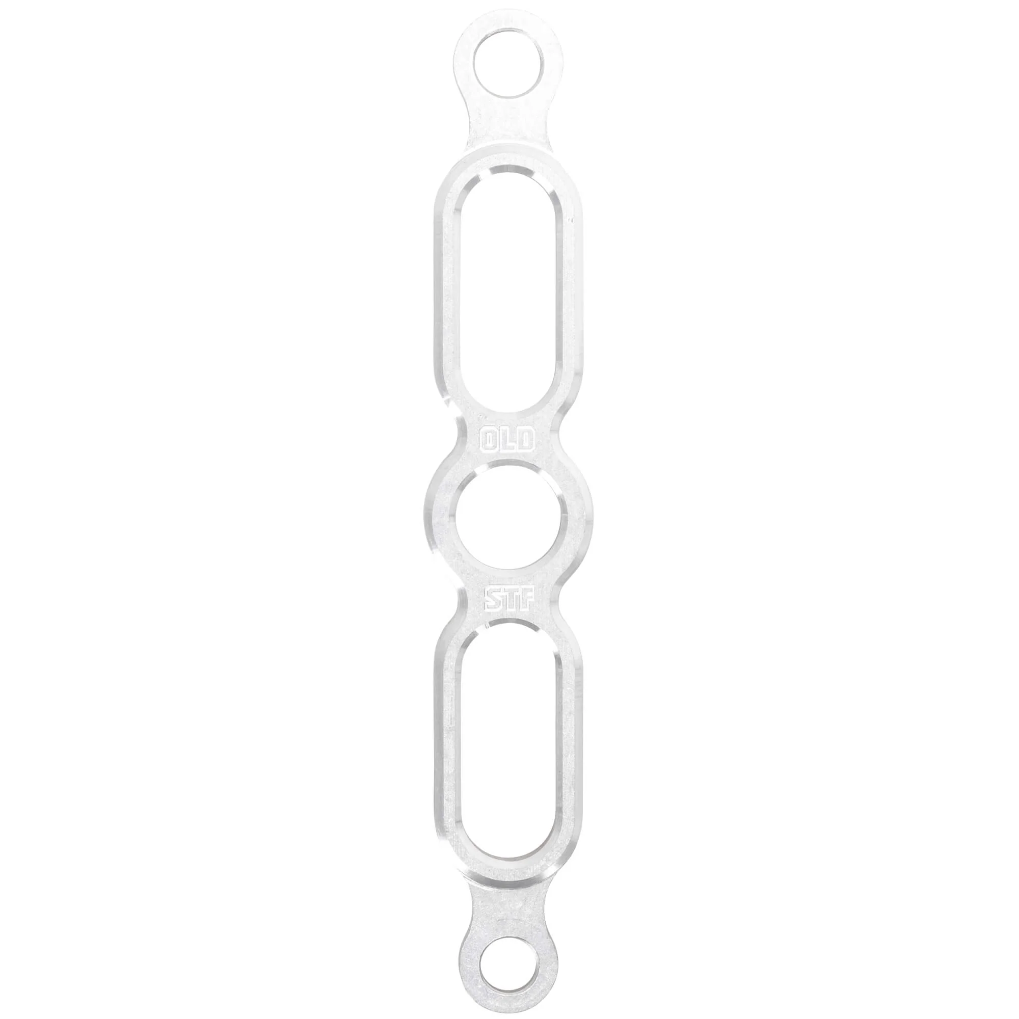 Old-STF Cycle Shovelhead Aluminum Carburetor Intake Support Bracket - Image 2