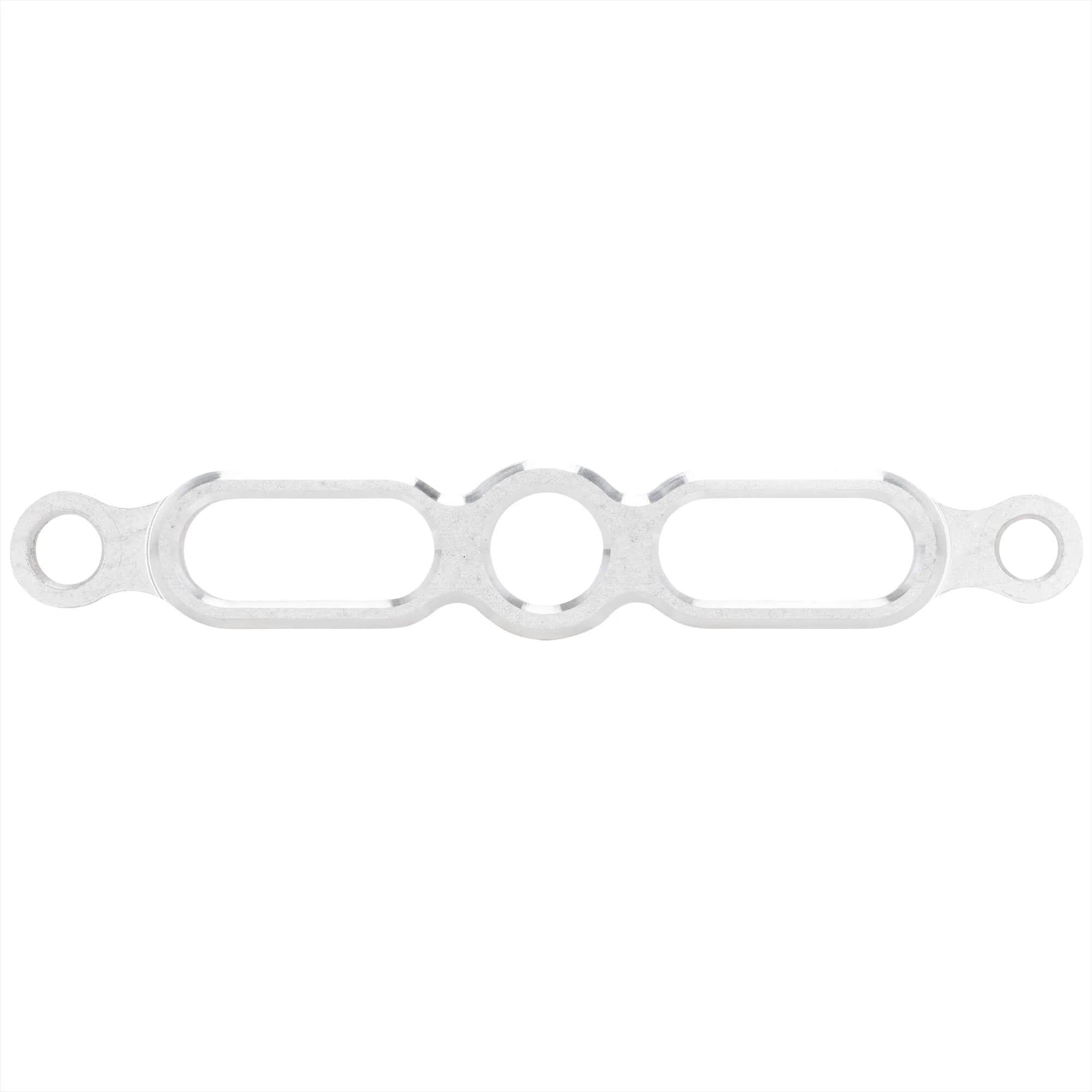 Old-STF Cycle Shovelhead Aluminum Carburetor Intake Support Bracket - Image 4