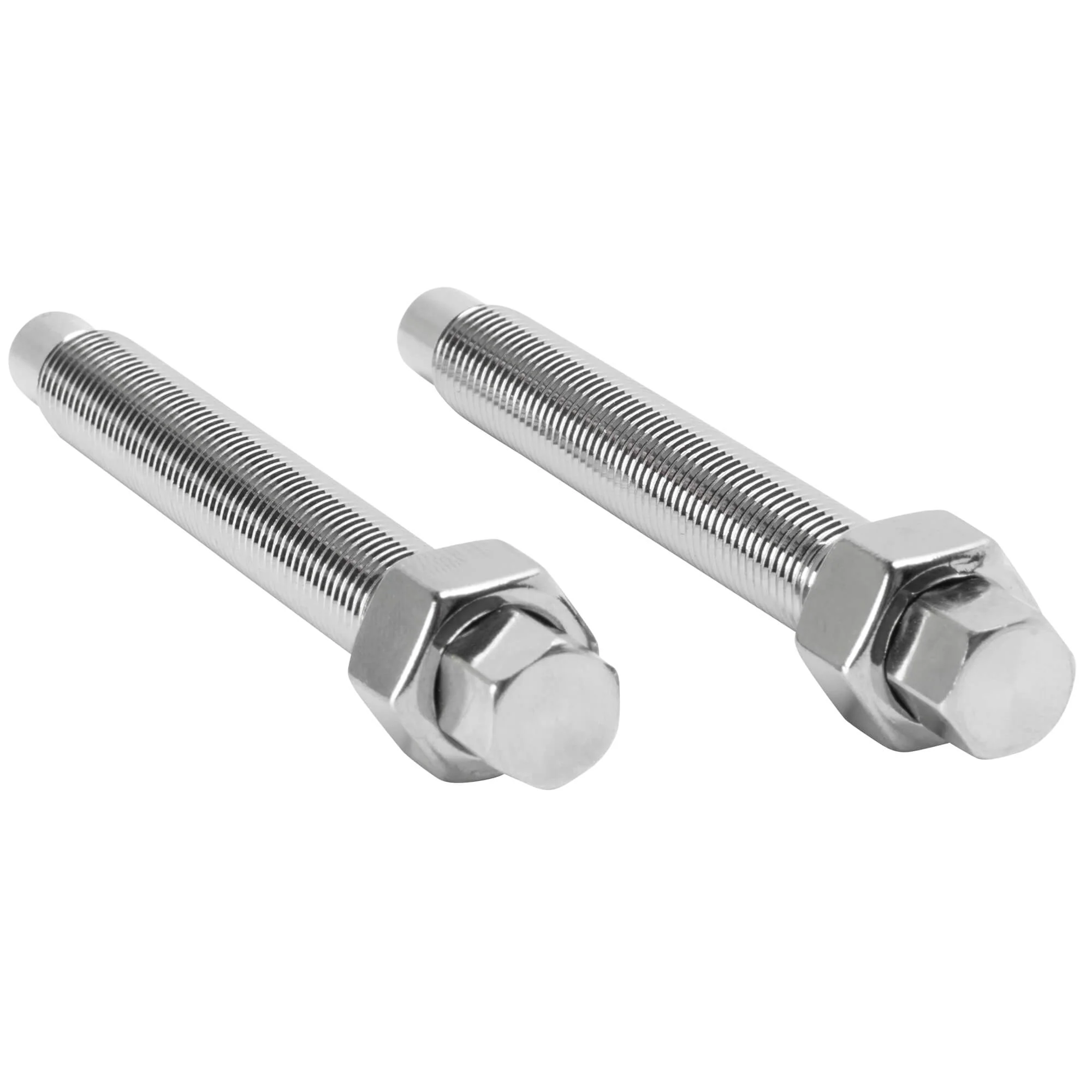 Stainless Steel Rear Chain Adjuster Screws 1936-1972 Harley-Davidson Knucklehead/Panhead/Shovelhead